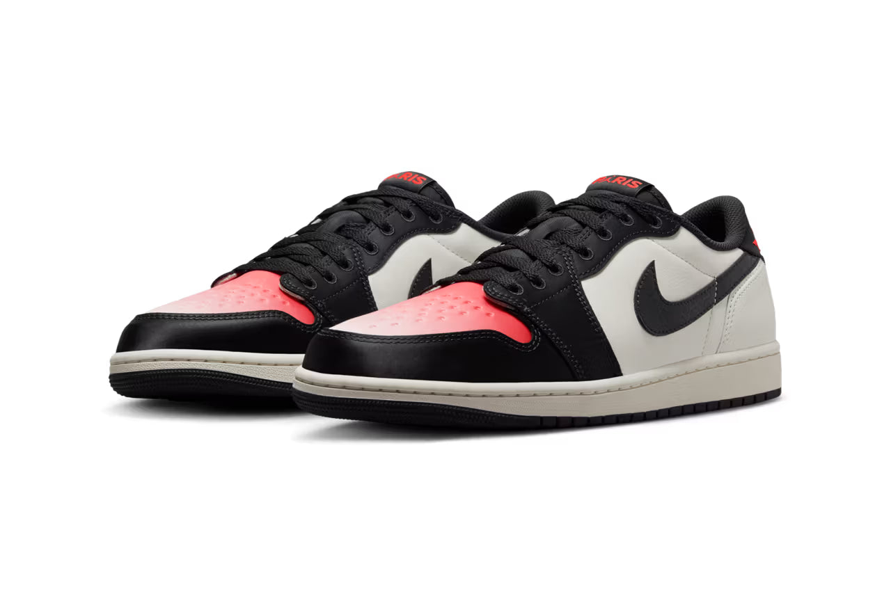 PSG x Air Jordan 1 Low OG Sail Pink Oxford