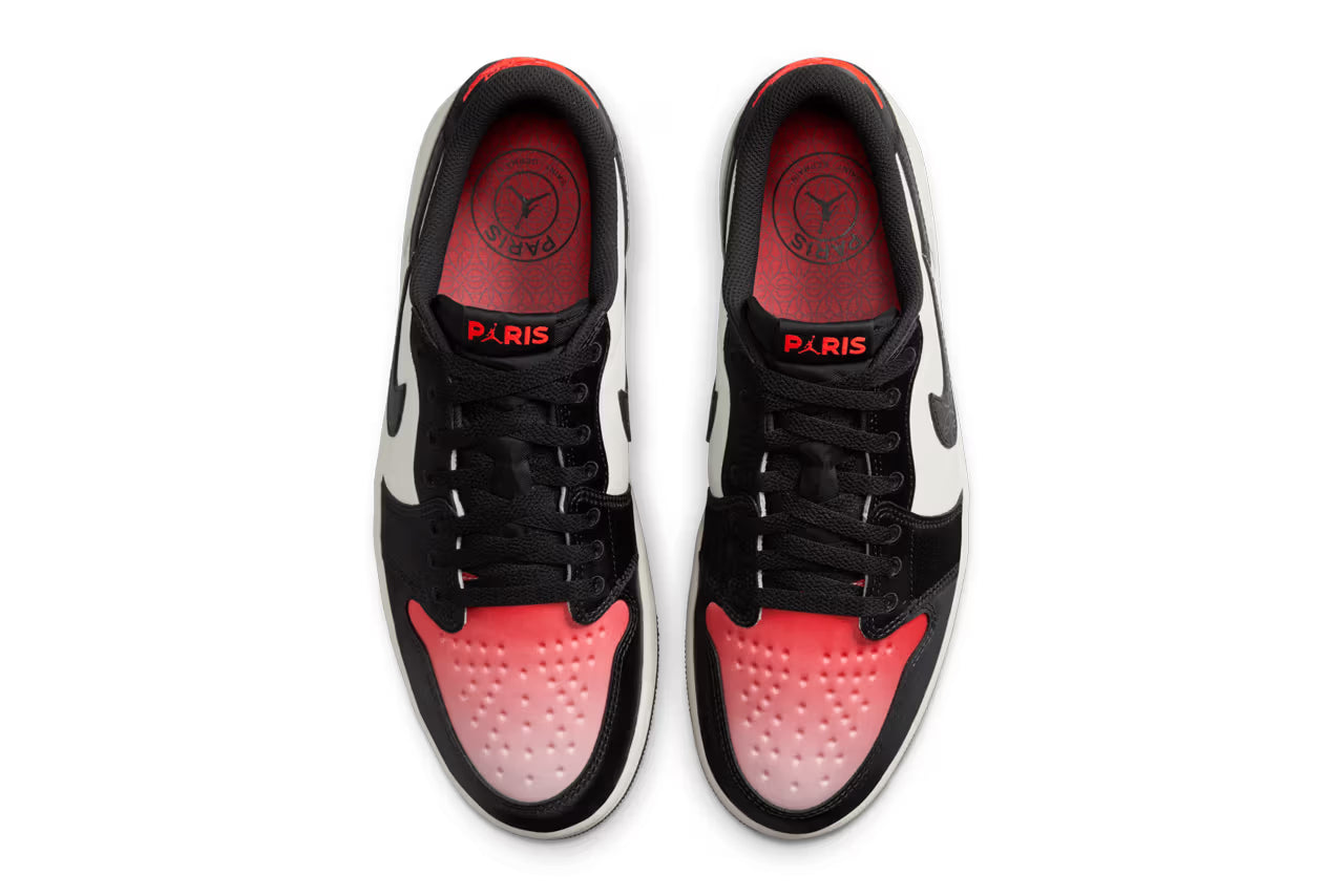 PSG x Air Jordan 1 Low OG Sail Pink Oxford