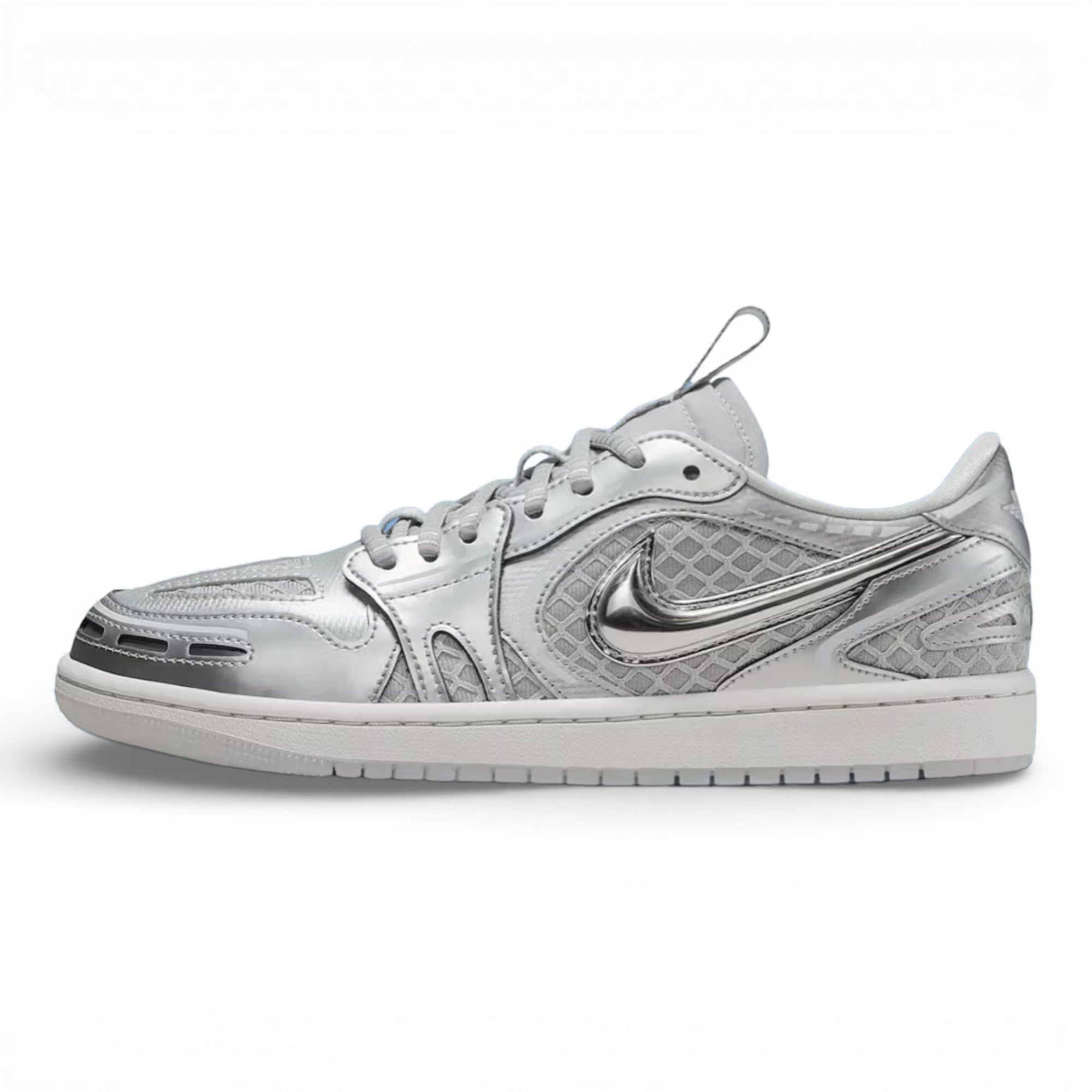 Air Jordan 1 Low Method of Make V3 Metallic Silver