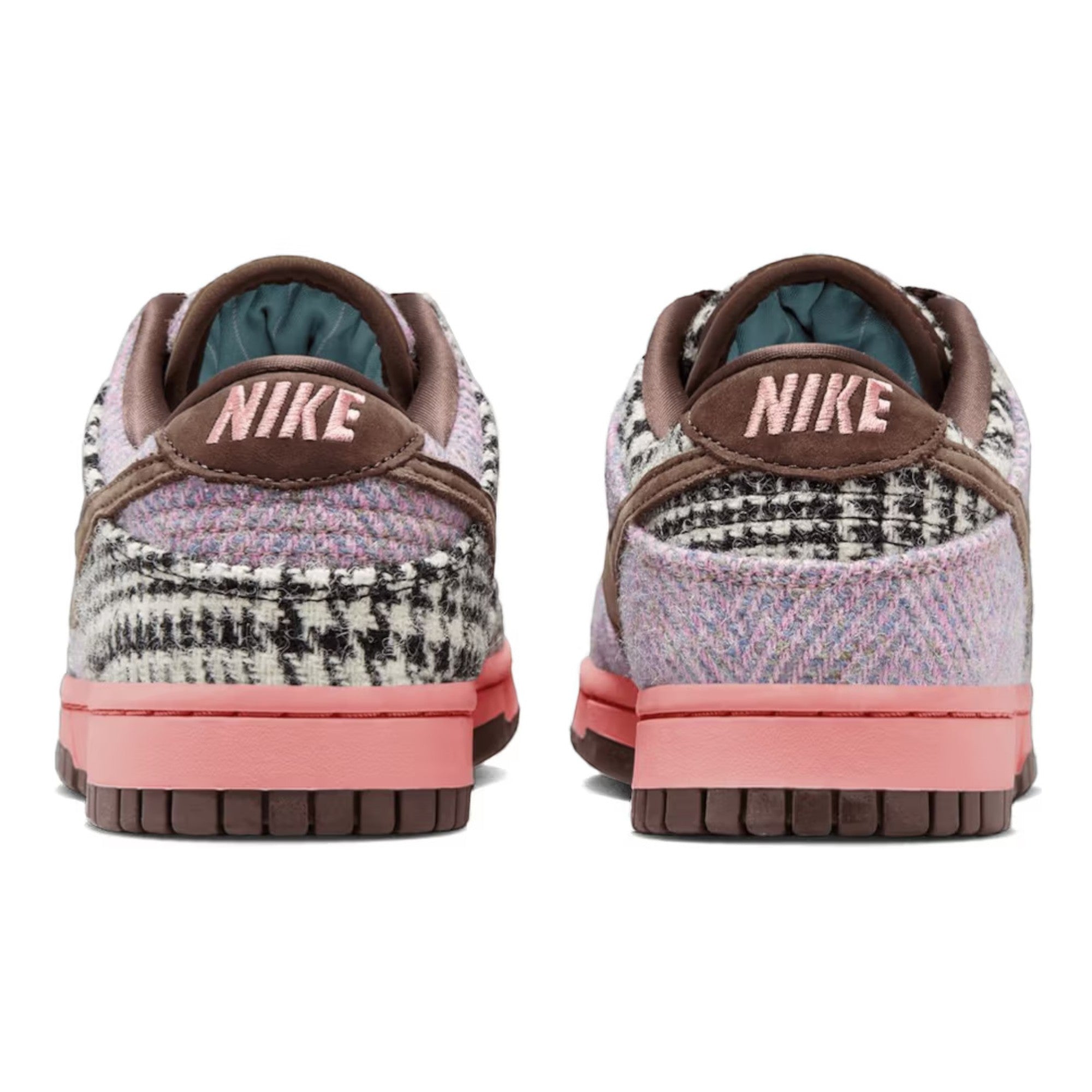 Harris Tweed x Nike Dunk Low Pink