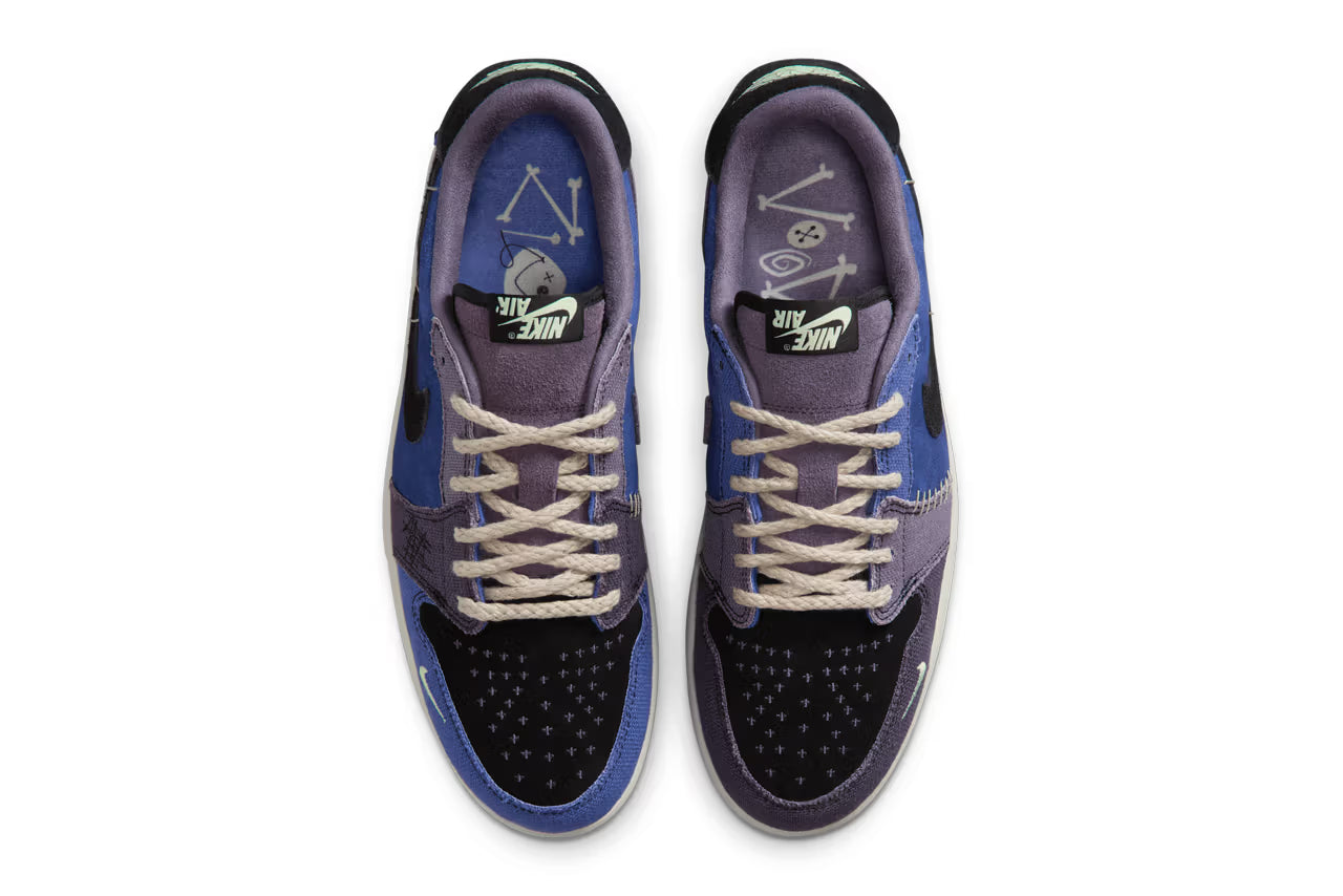 Zion Williamson x Air Jordan 1 Low OG “Voodoo Alternate” Blue