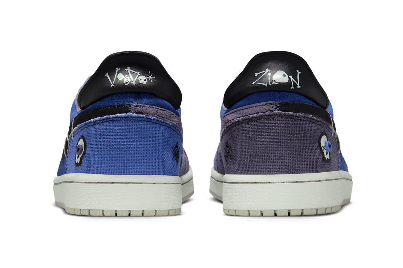 Zion Williamson x Air Jordan 1 Low OG “Voodoo Alternate” Blue
