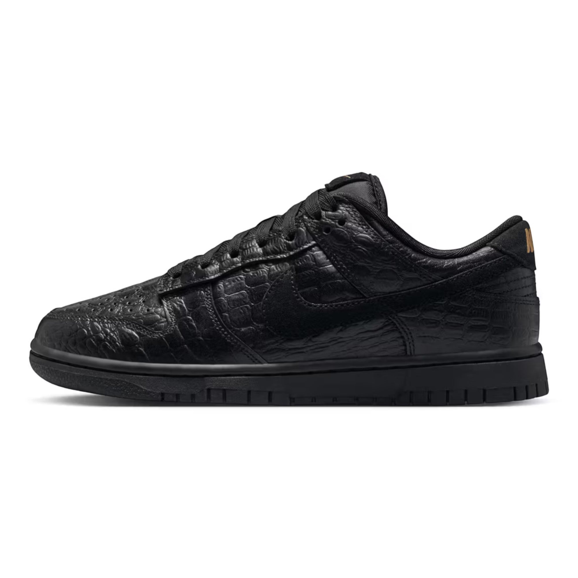 Nike Dunk Low Black Croc Skin