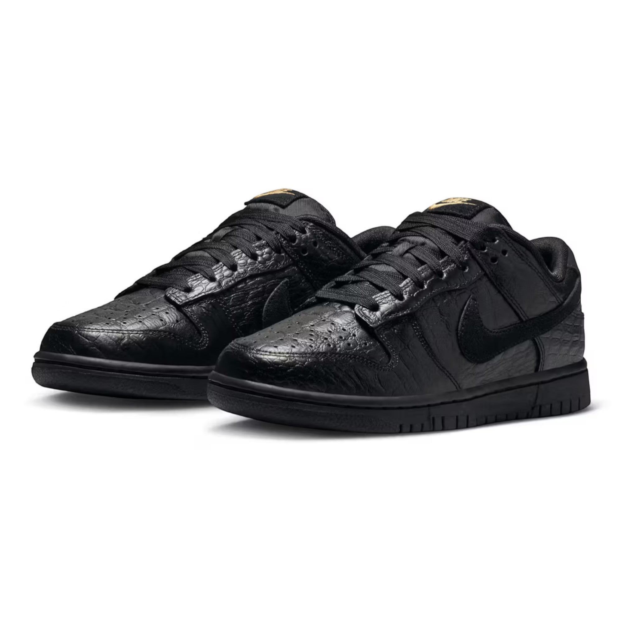 Nike Dunk Low Black Croc Skin