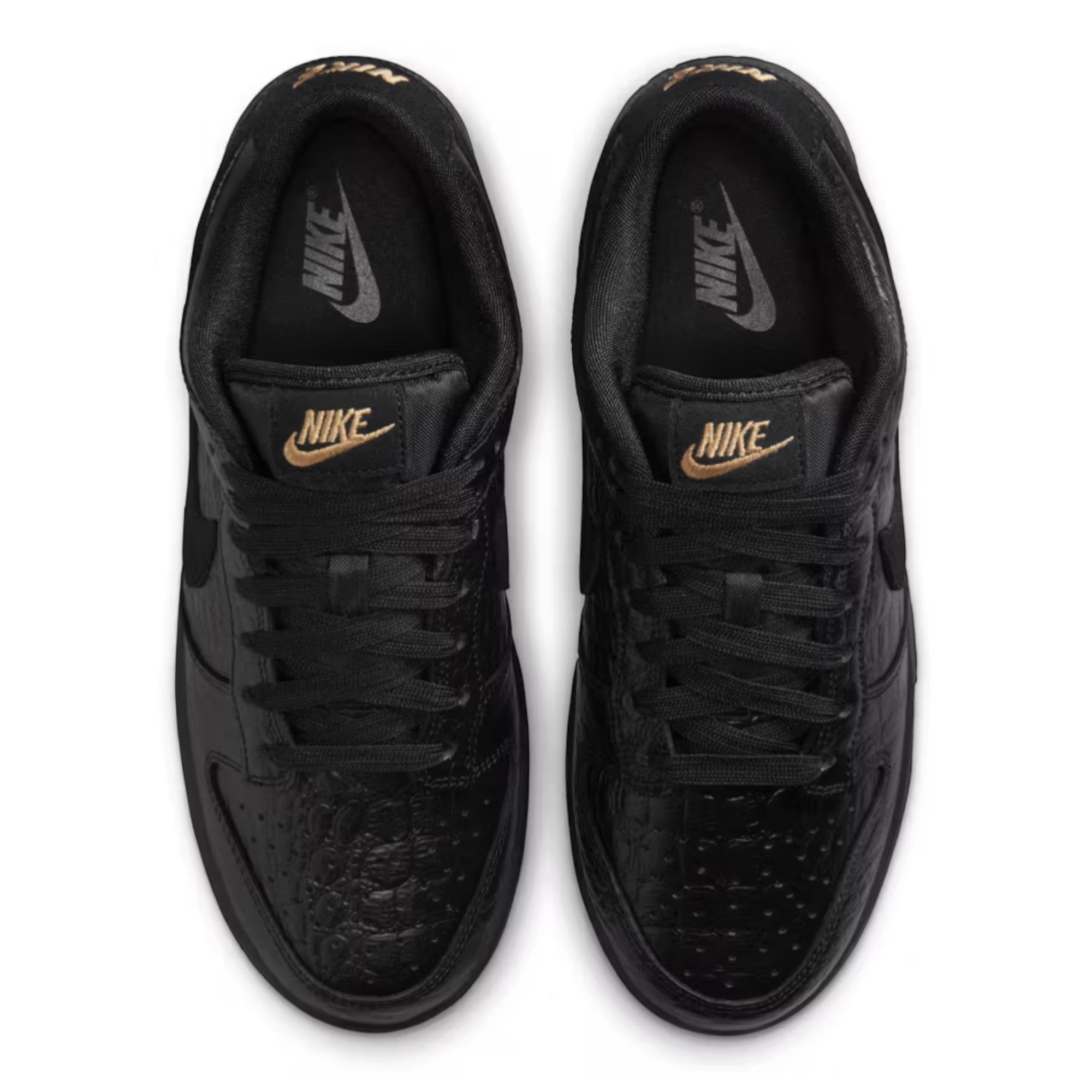 Nike Dunk Low Black Croc Skin