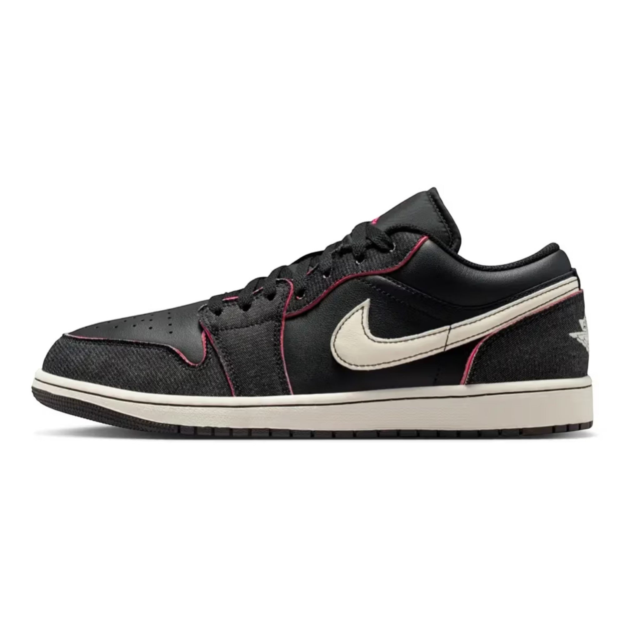 Air Jordan 1 Low Black Denim