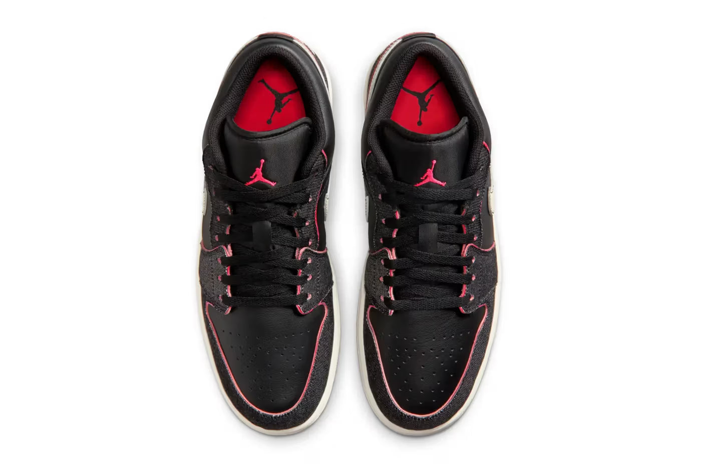 Air Jordan 1 Low Black Denim