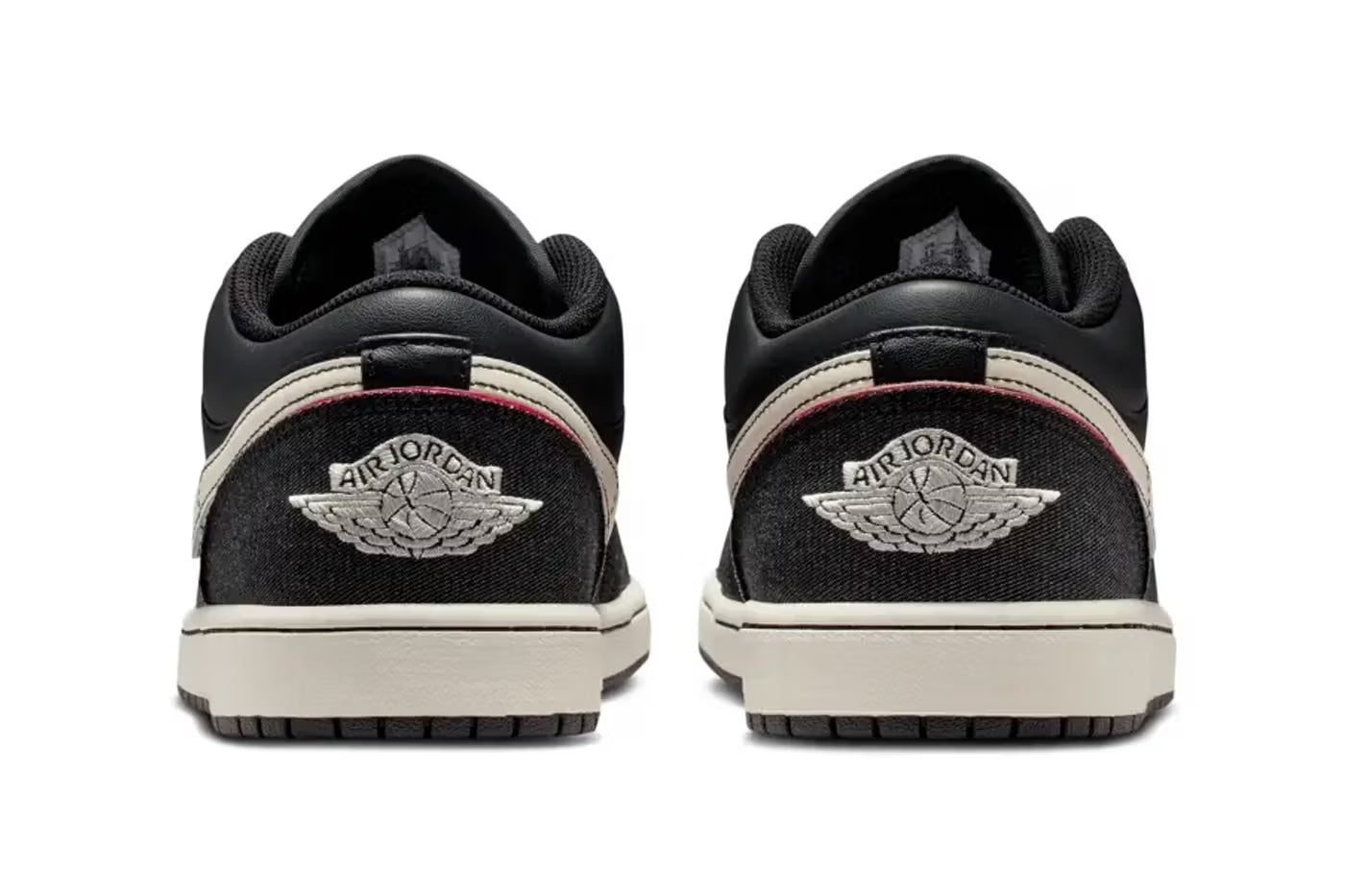 Air Jordan 1 Low Black Denim