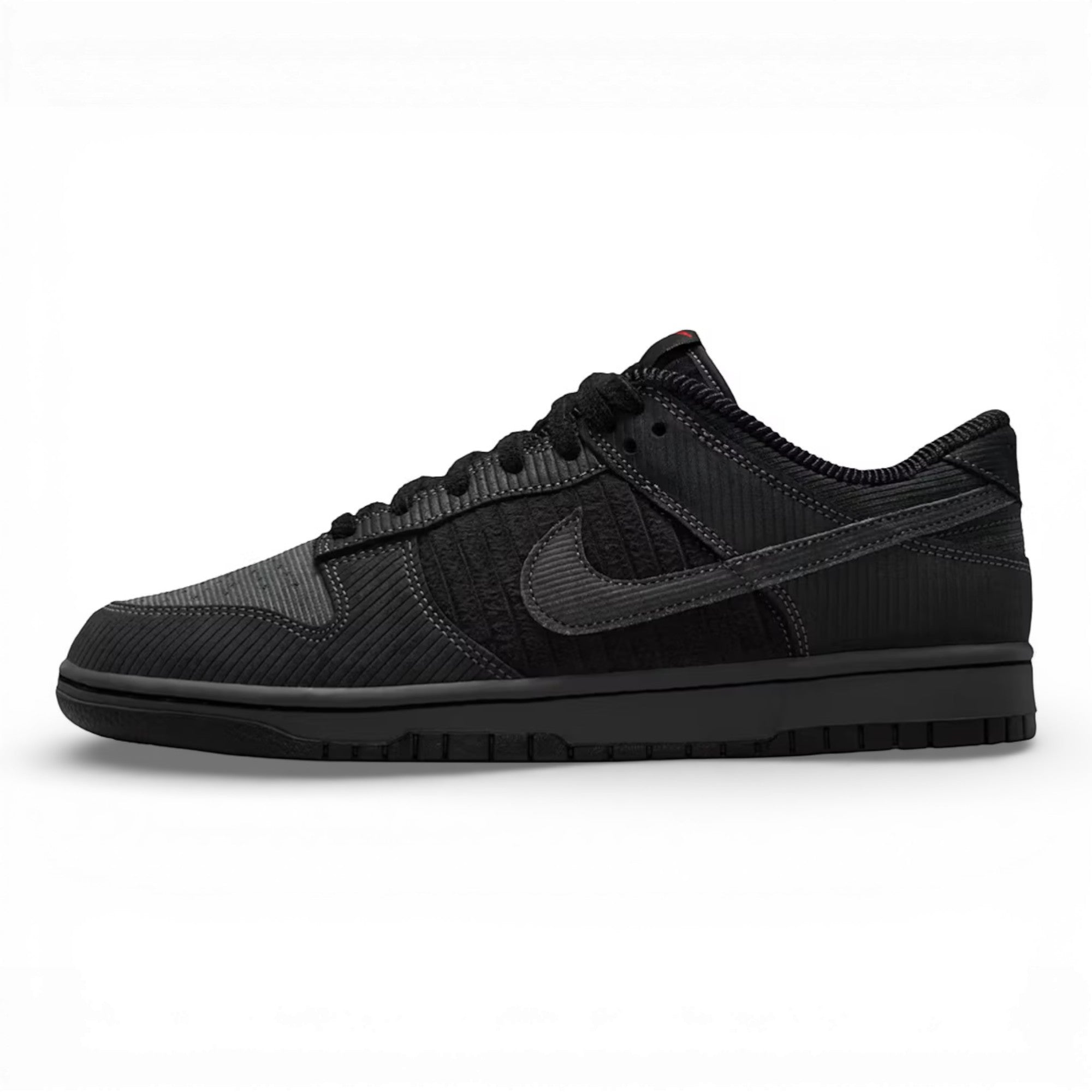 Nike Dunk Low Black Corduroy