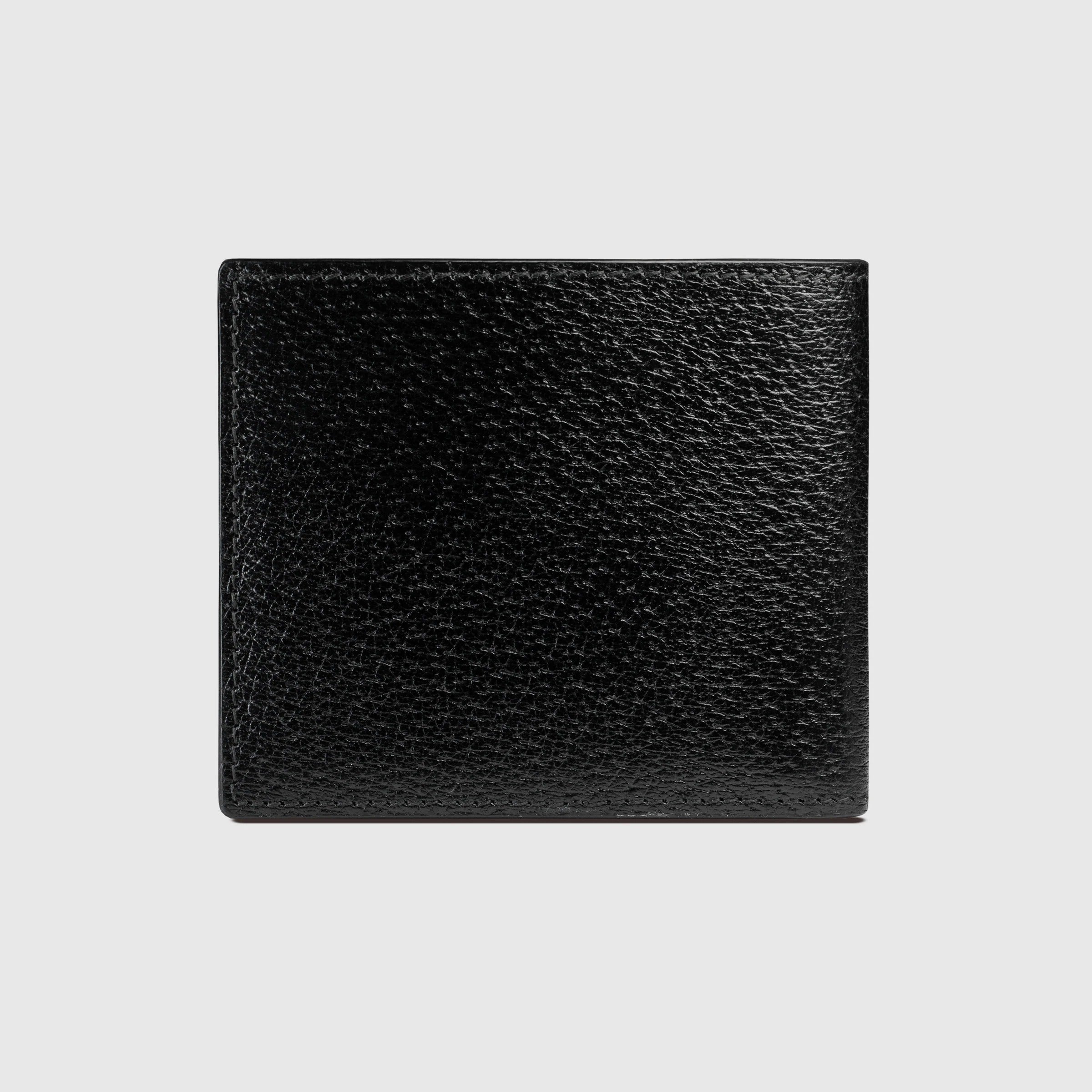 Gucci GG Marmont Large Bi-Fold Wallet Black Leather