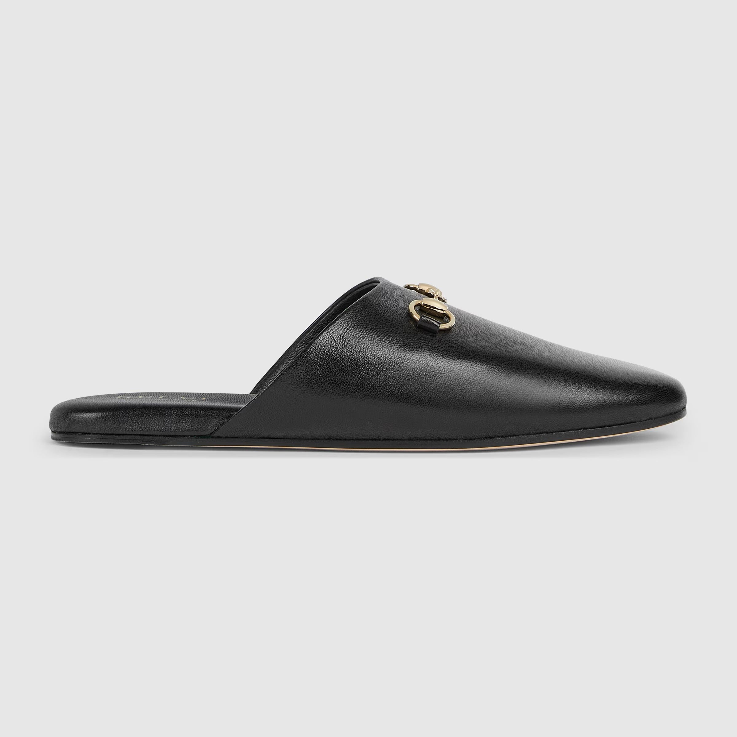 Horsebit Leather Black