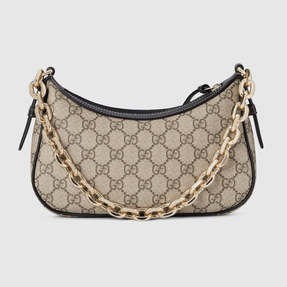 Emblem Small Beige Dark Brown