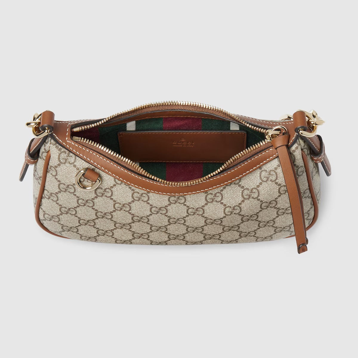 Emblem Small Beige Dark Brown