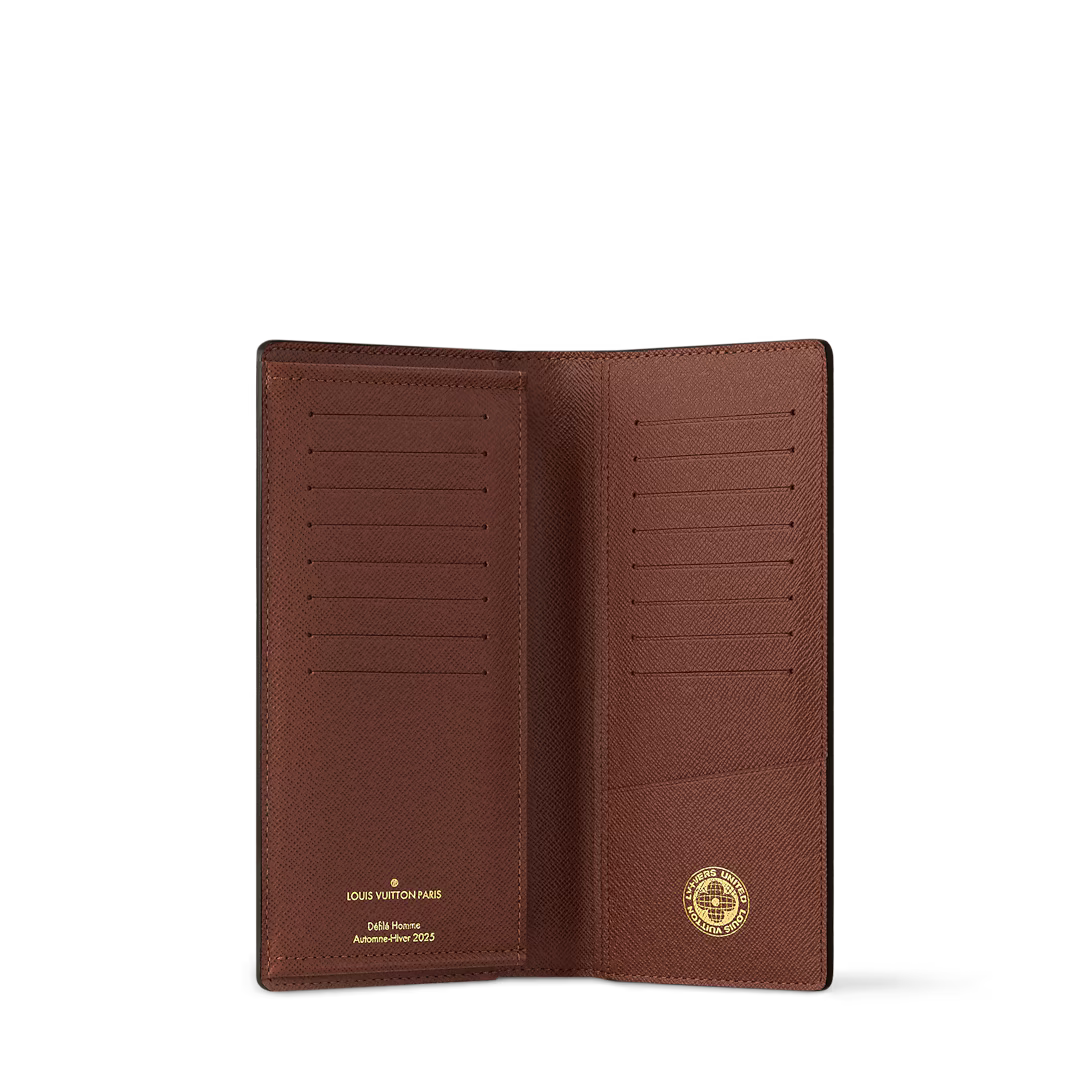 Louis Vuitton Brazza Wallet Damier Ebene Canvas