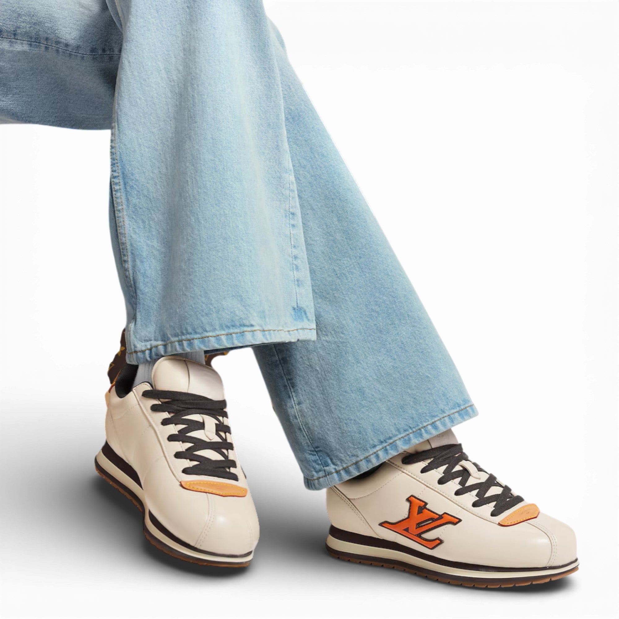 LV Buttersoft Sneaker Beige