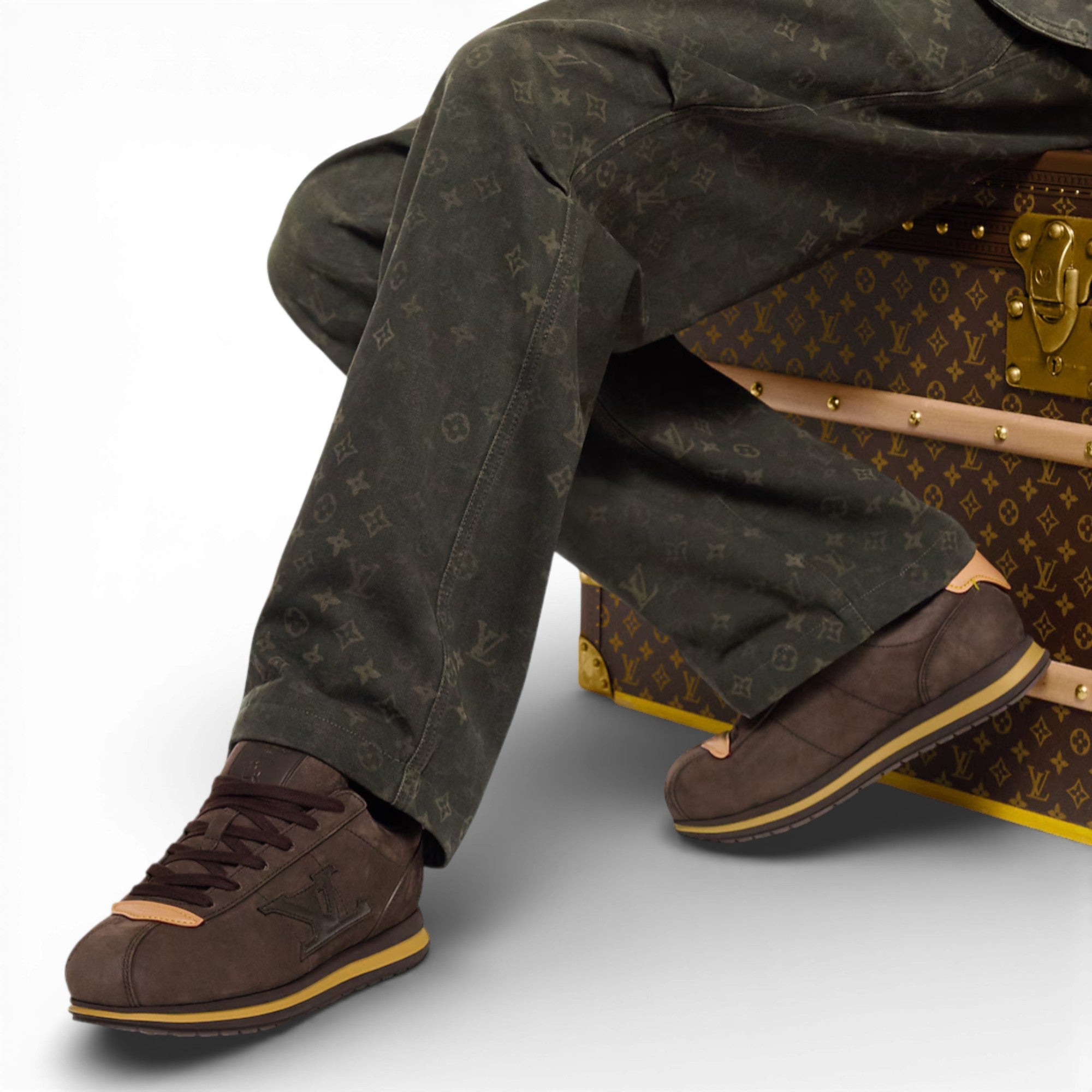 LV Buttersoft Sneaker Marron
