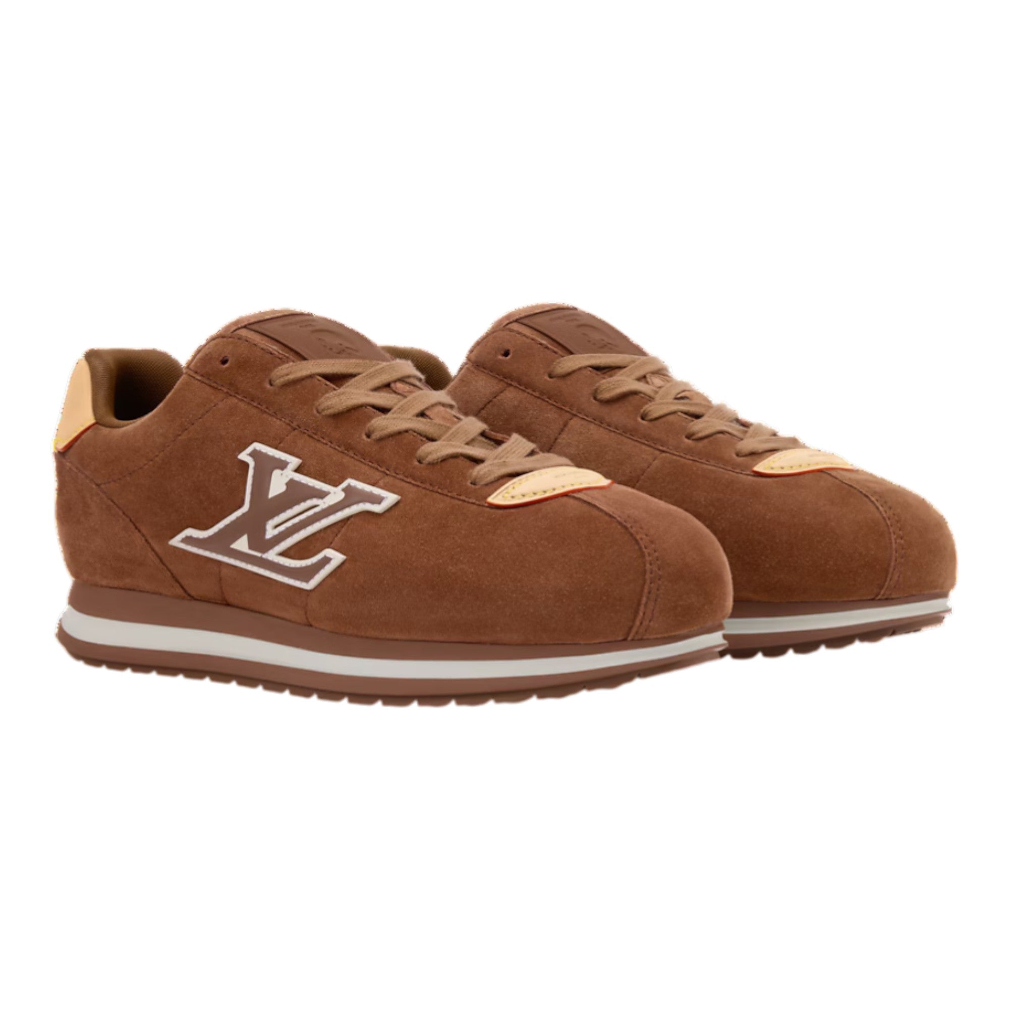 LV Buttersoft Sneaker Cognac