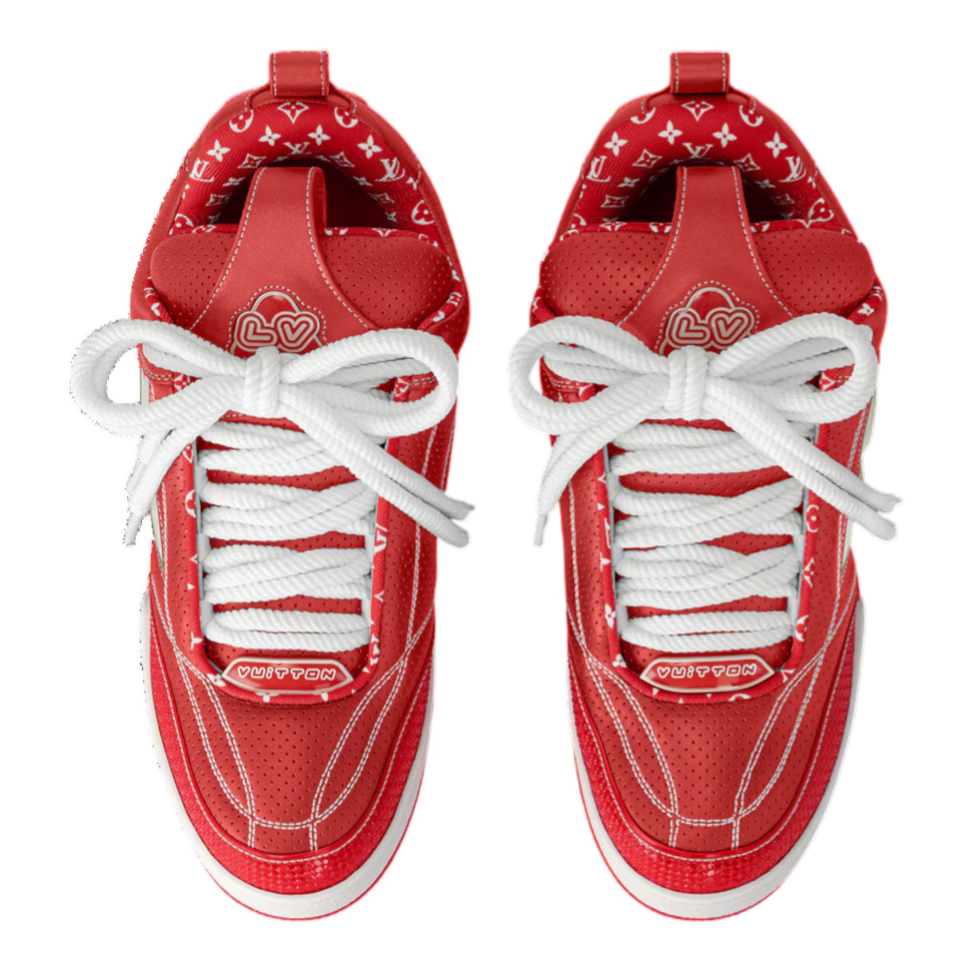 LV Skate Sneaker Red