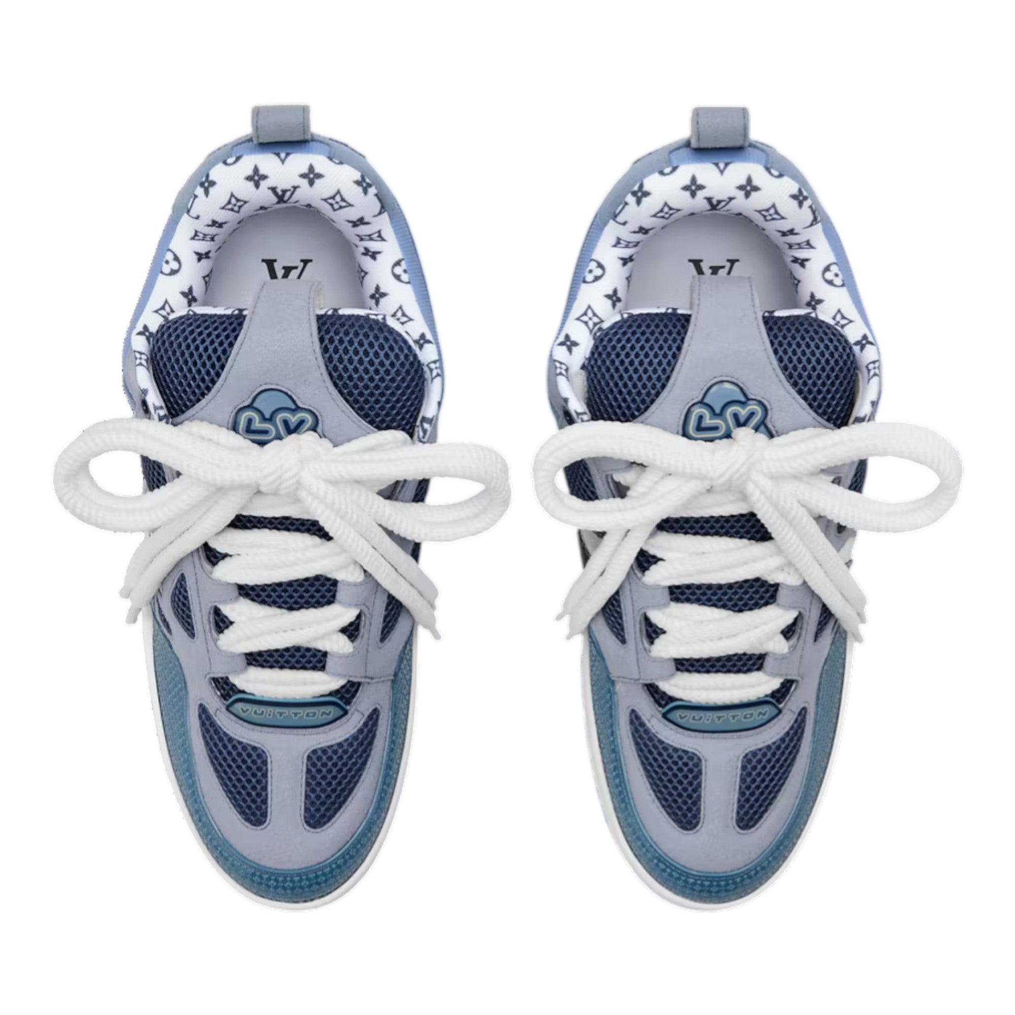 LV Skate Sneaker Blue