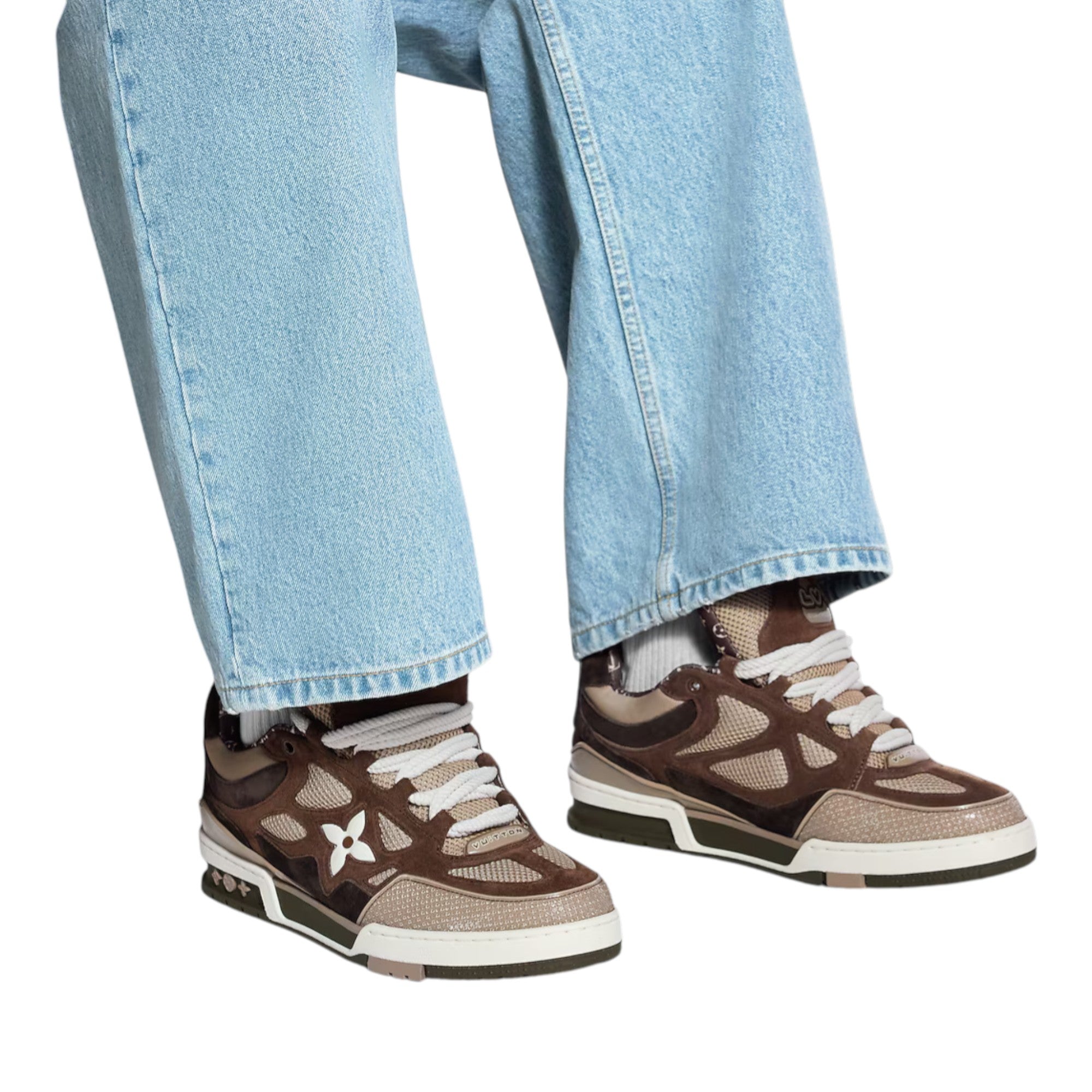 LV Skate Sneaker Brown