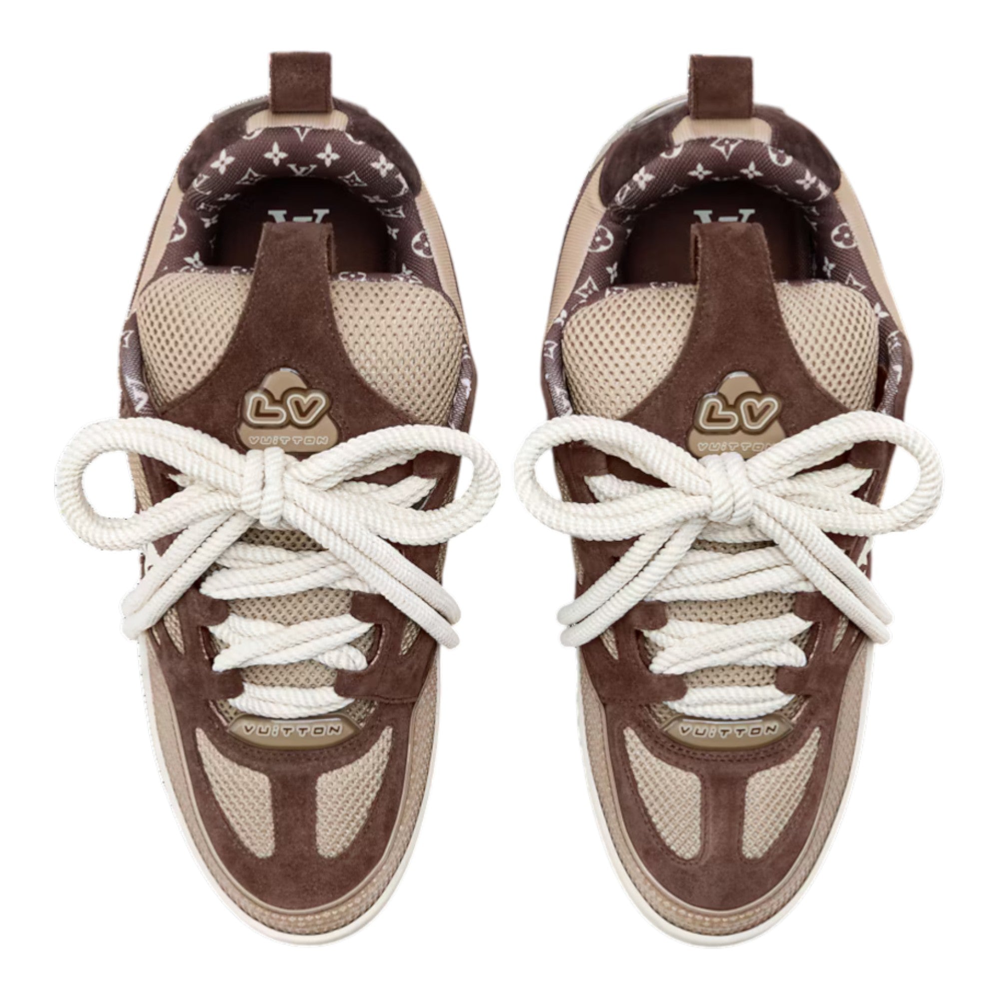 LV Skate Sneaker Brown