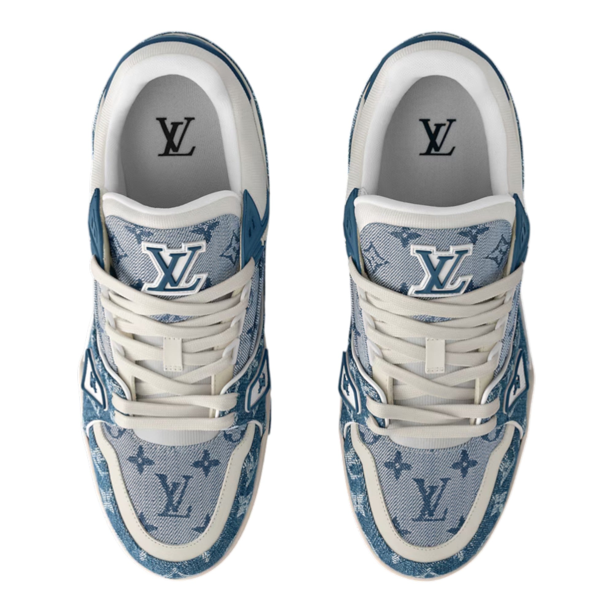 LV Trainer Sneaker Blue