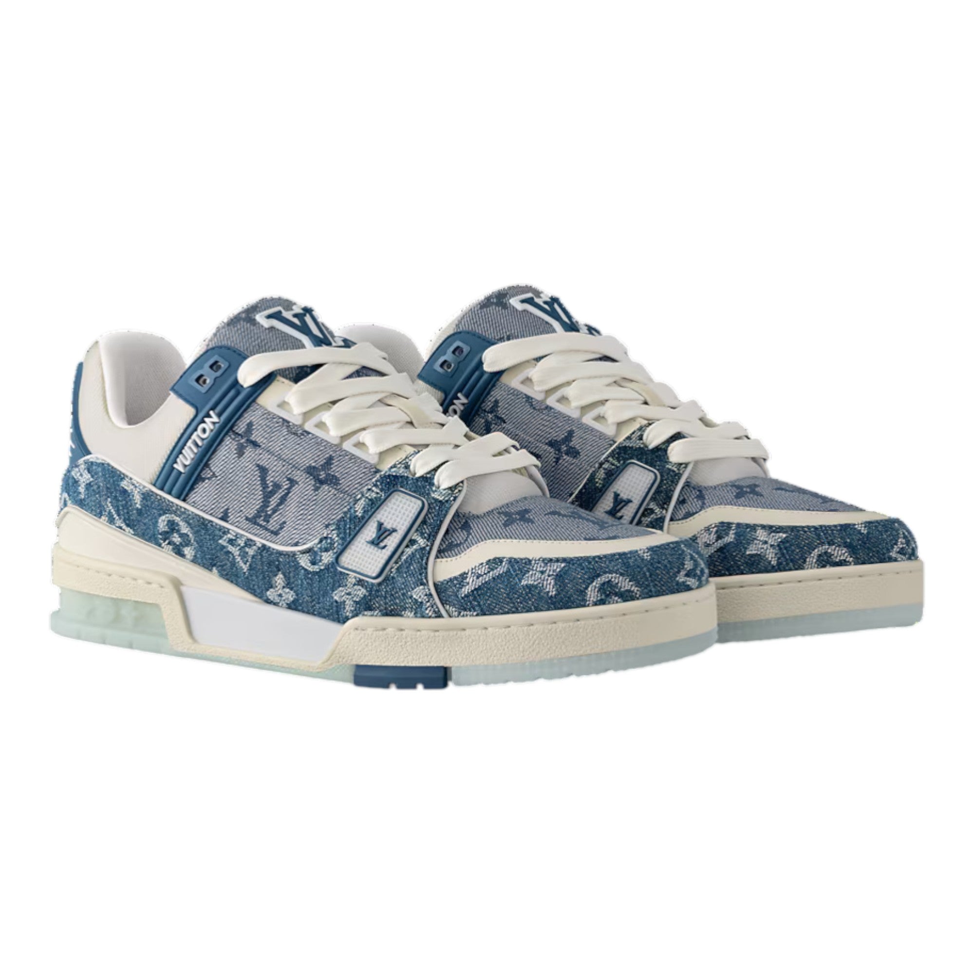 LV Trainer Sneaker Blue