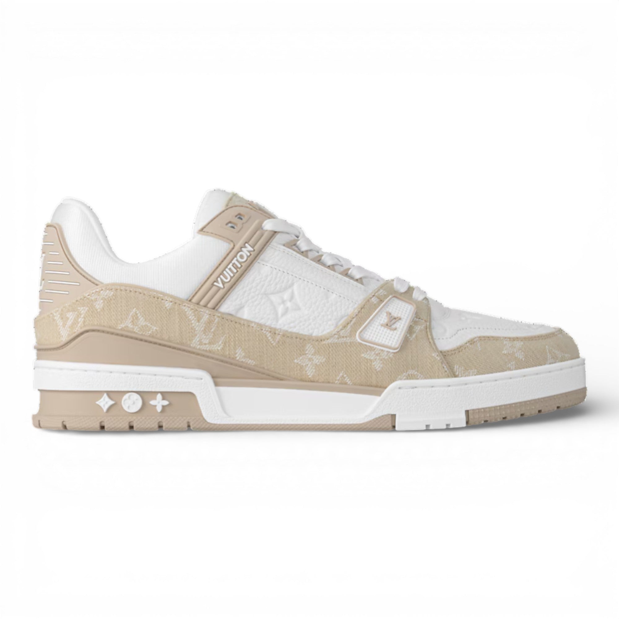 LV Trainer Sneaker Beige