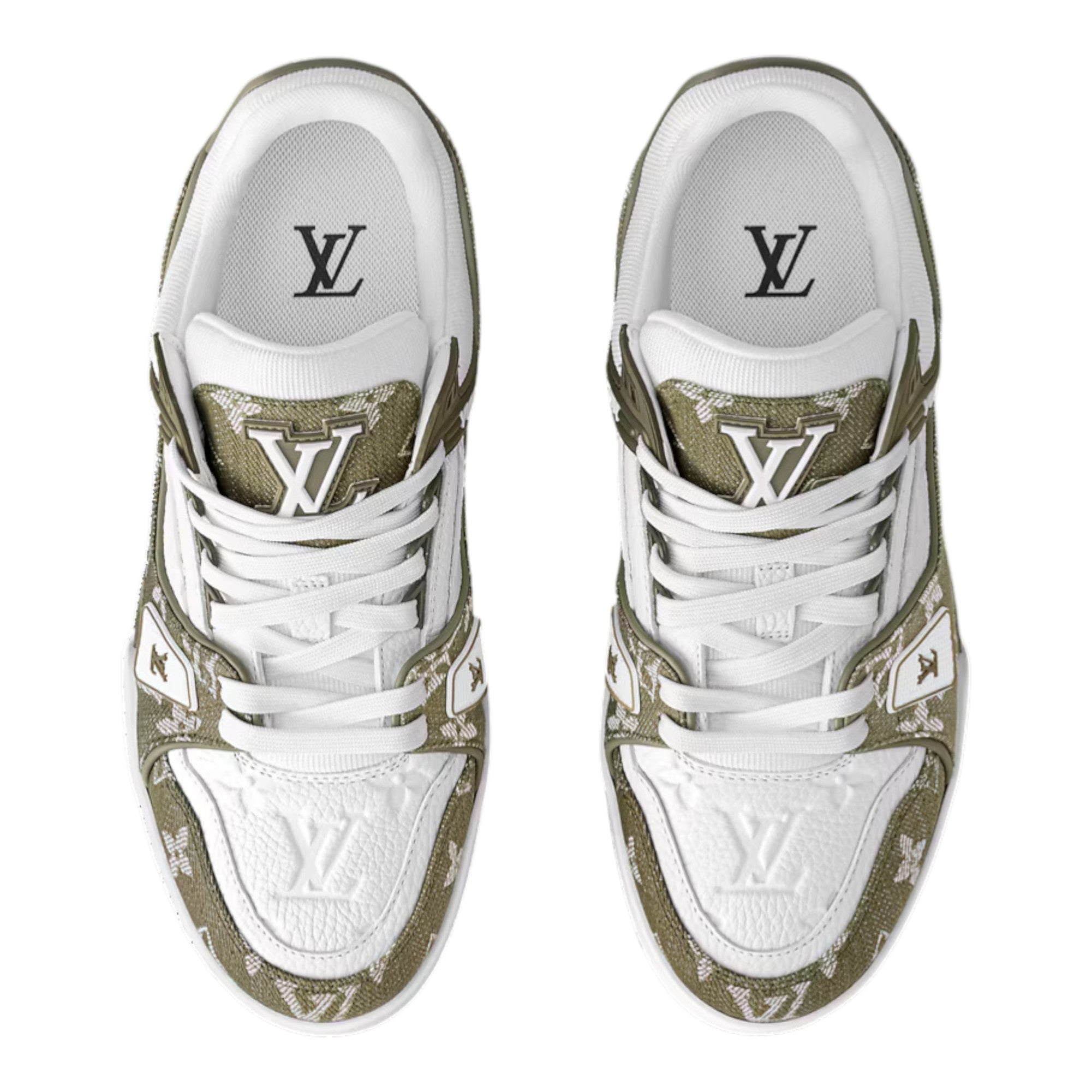 LV Trainer Sneaker Kaki
