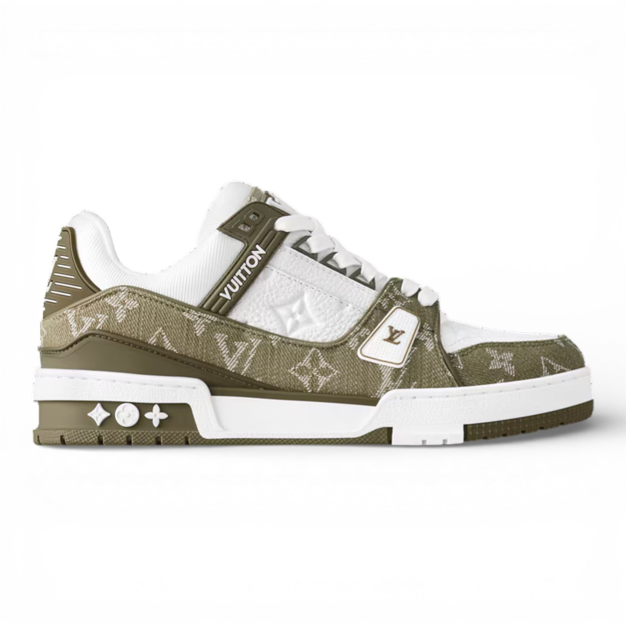 LV Trainer Sneaker Kaki