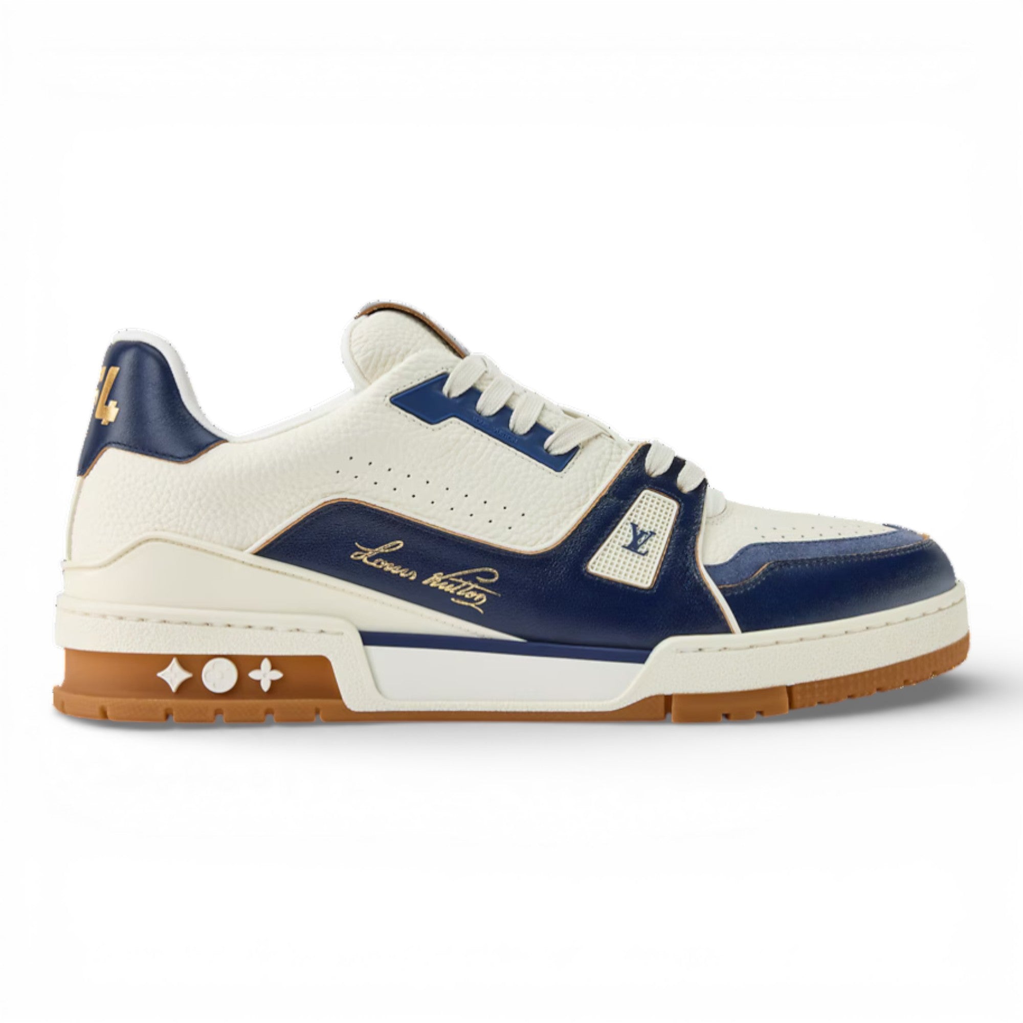 LV Trainer Sneaker Marine