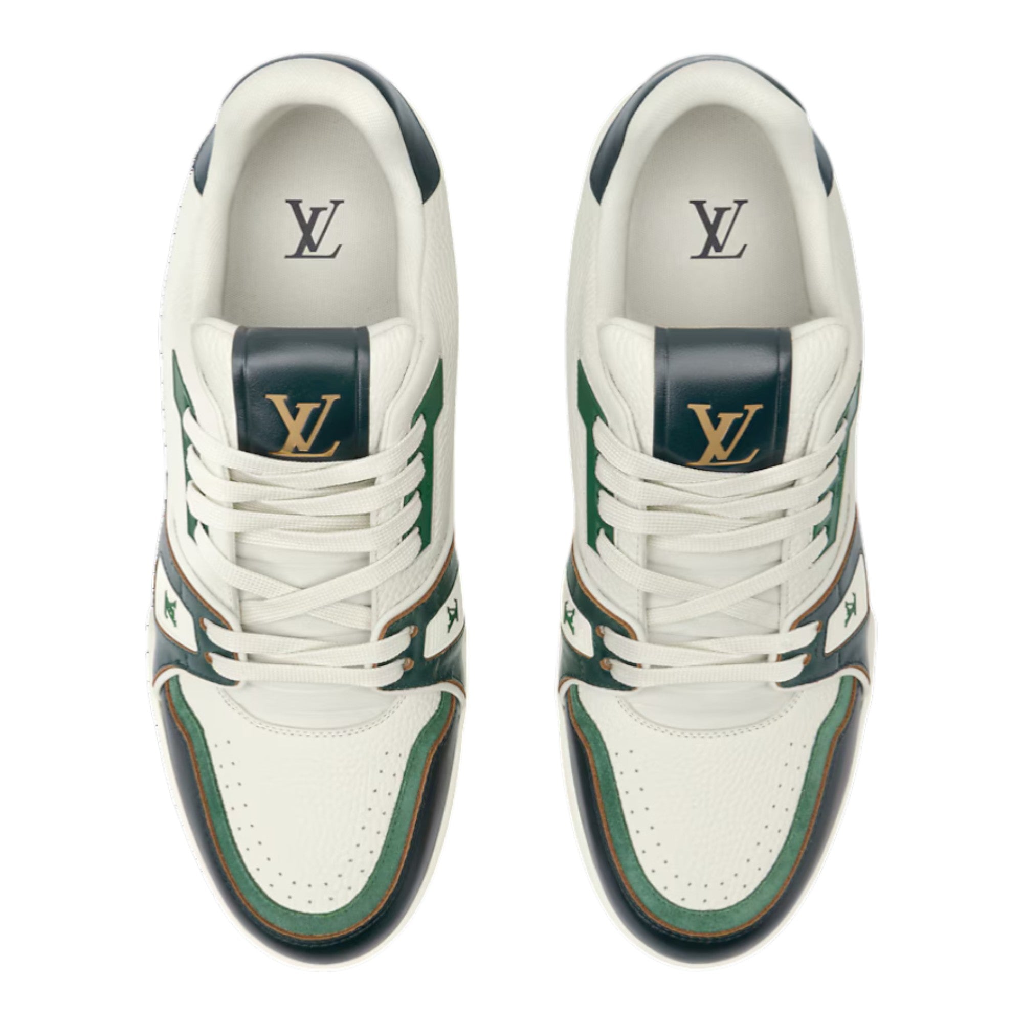 LV Trainer Sneaker Green