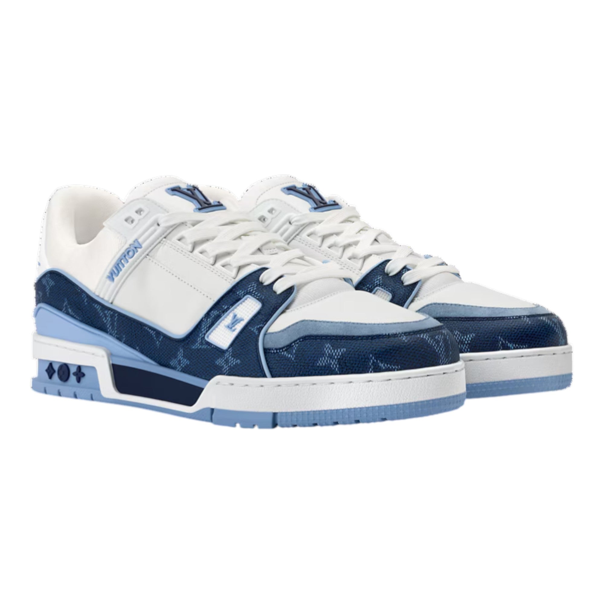 LV Trainer Sneaker Marine
