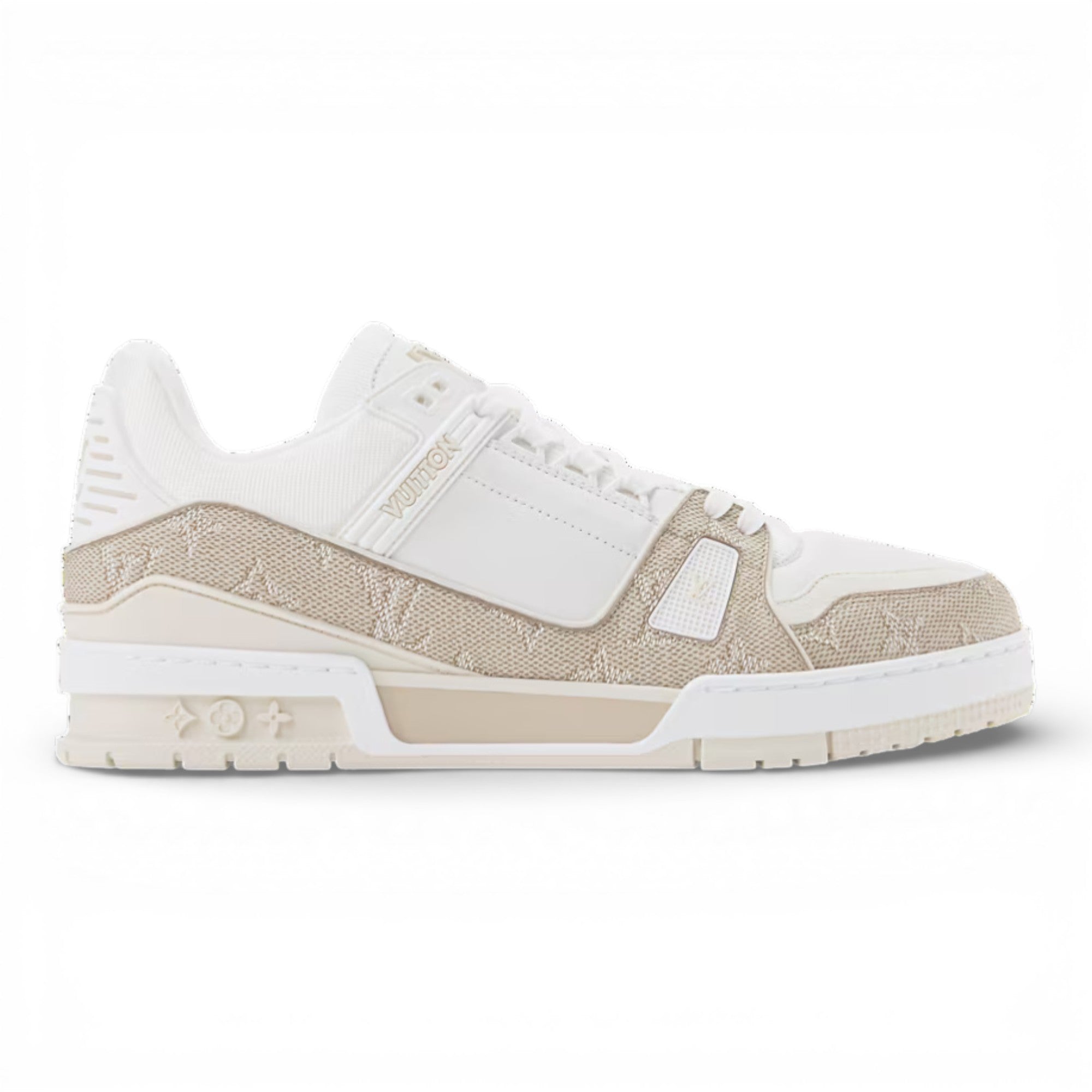 LV Trainer Sneaker Beige