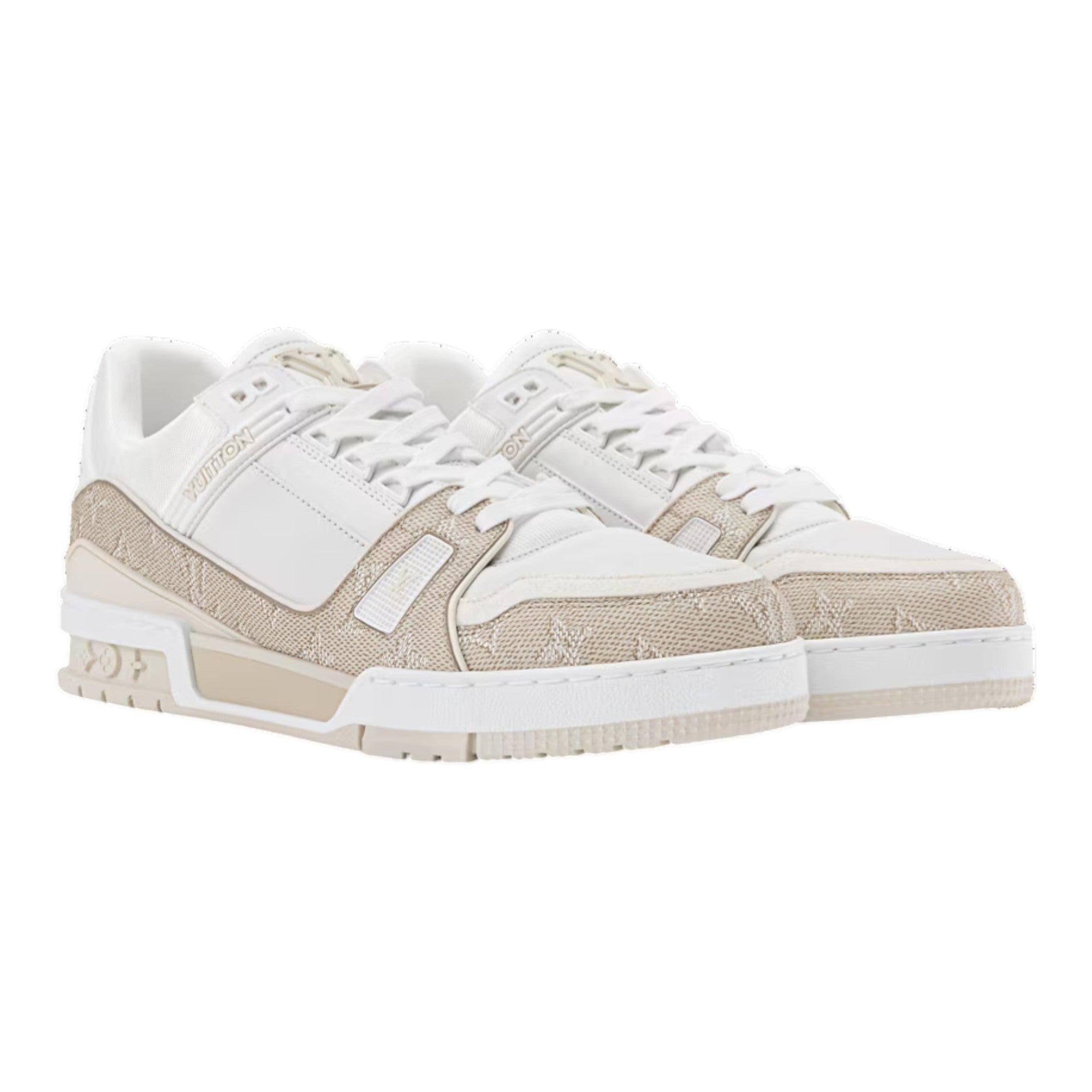 LV Trainer Sneaker Beige