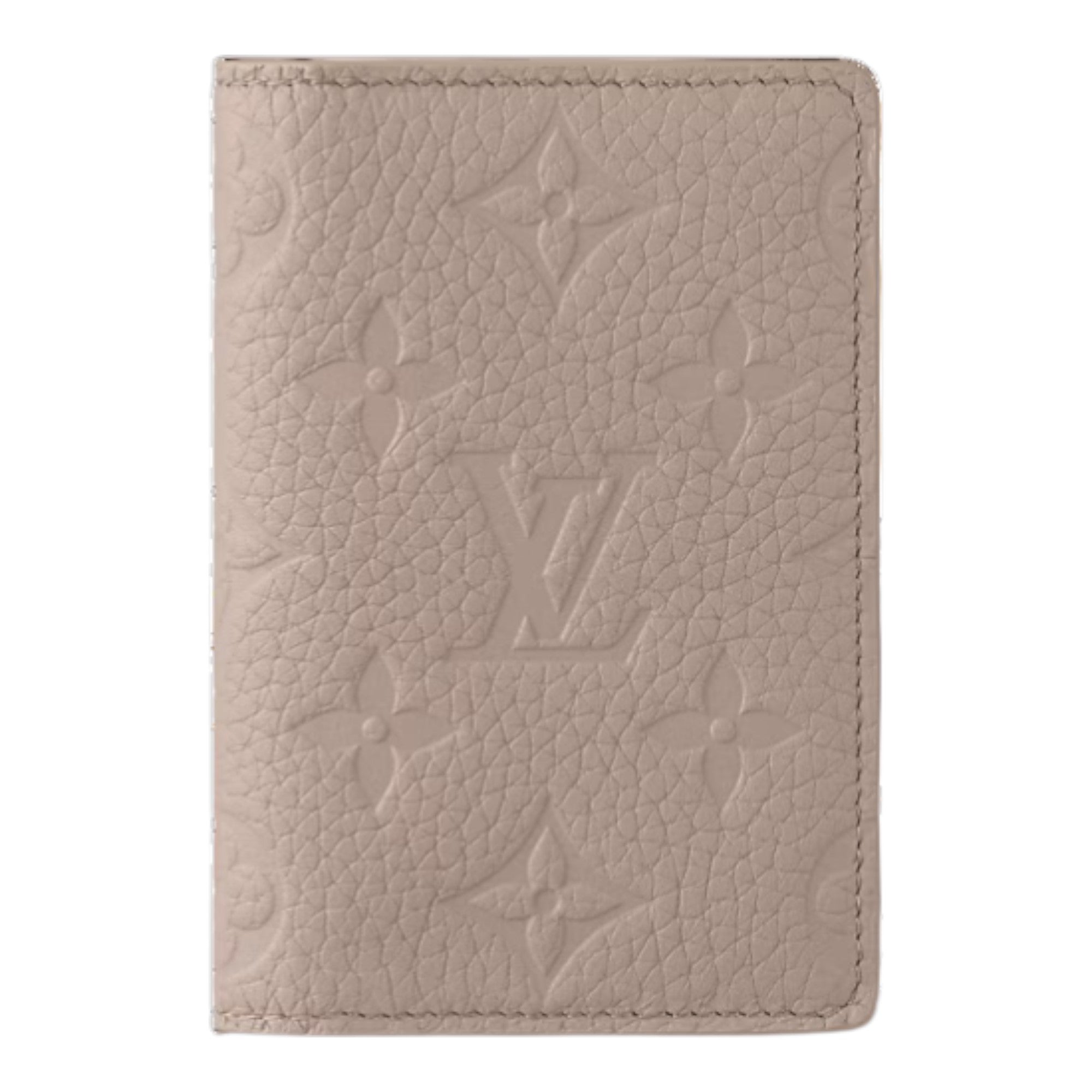 Pocket Organizer Monogram Taurillon Leather Vert d'eau