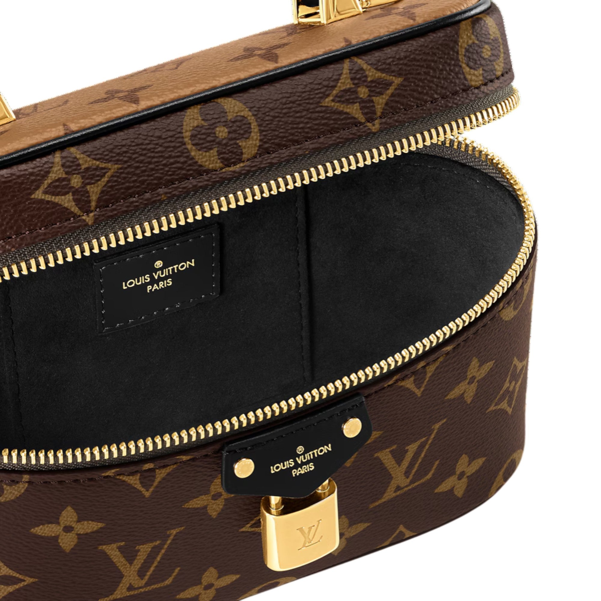 Vanity Chain Pouch Monogram Reverse