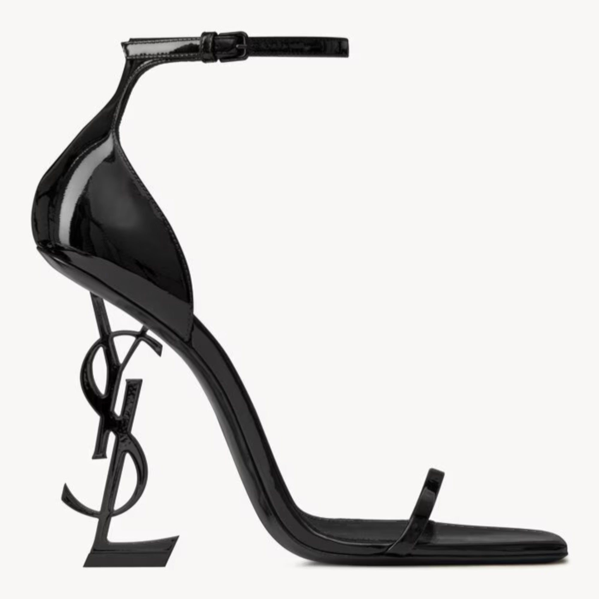 Opyum Sandals Black Black Metal 11cm