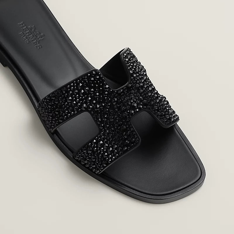 Hermès Oran Noir Crystal