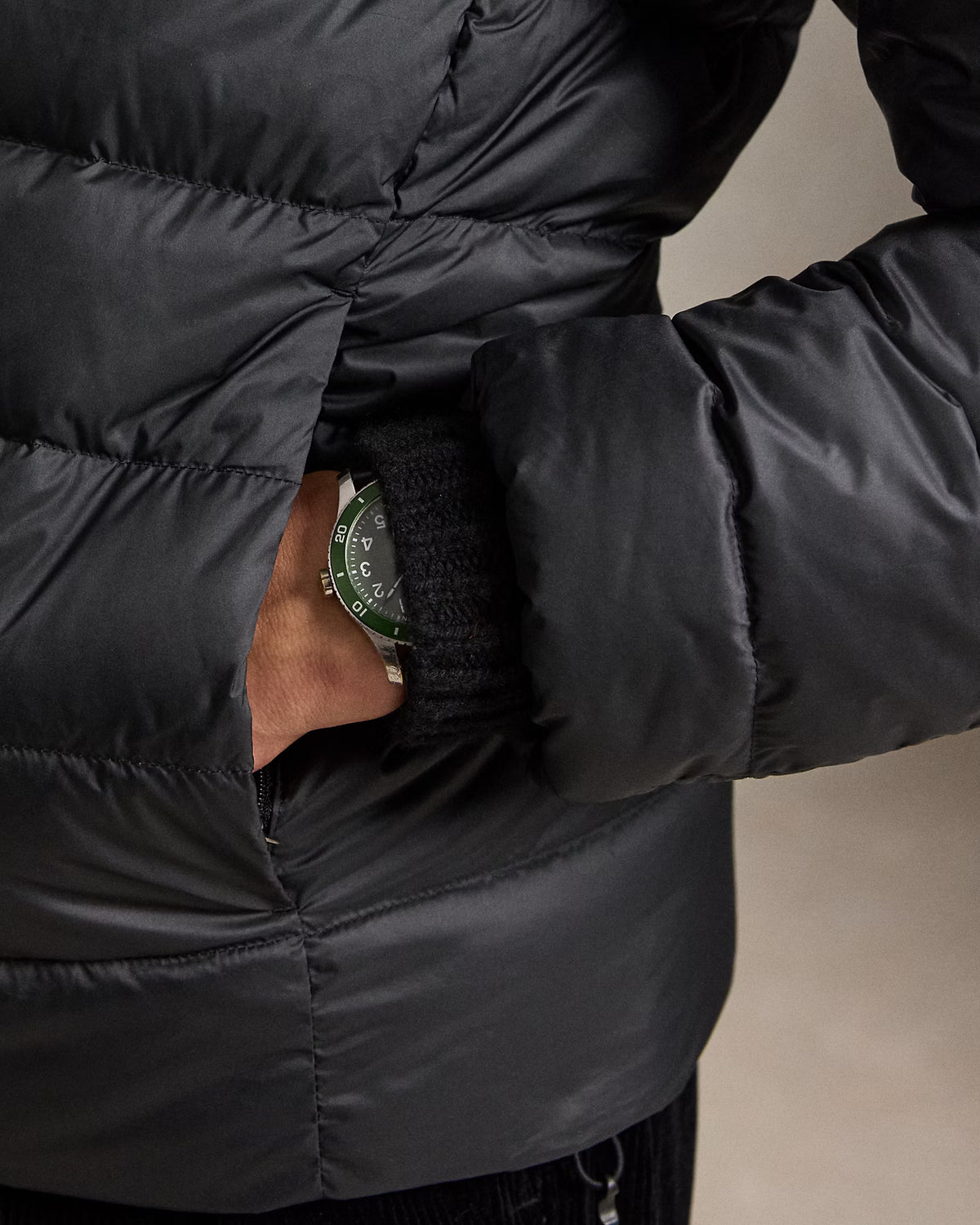 The Colden Packable Down Jacket Black