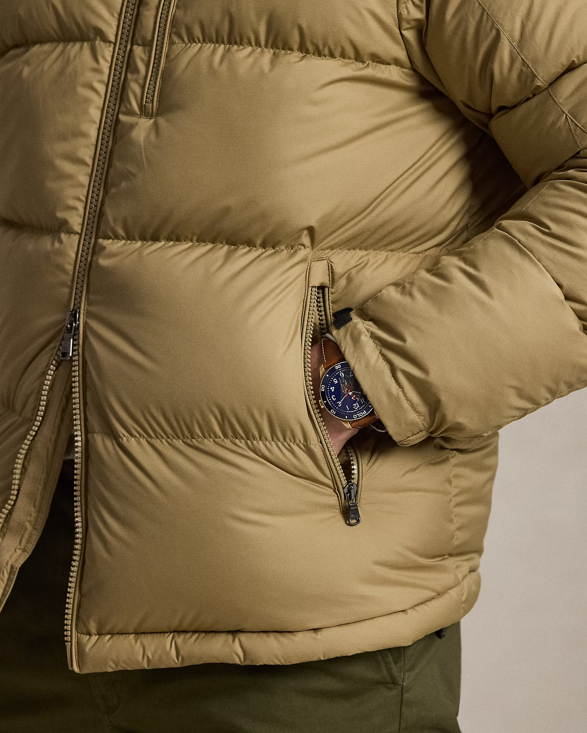 Gorham Down Jacket Desert Khaki