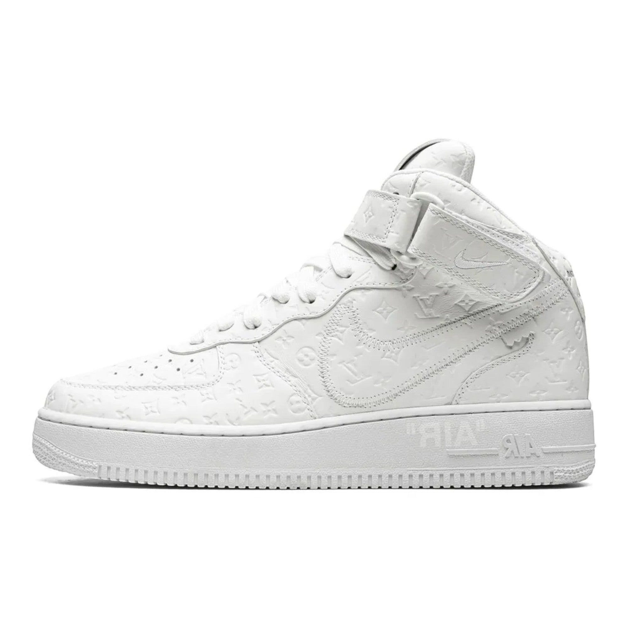 Air Force 1 Mid Louis Vuitton Virgil Abloh White Collaboration
