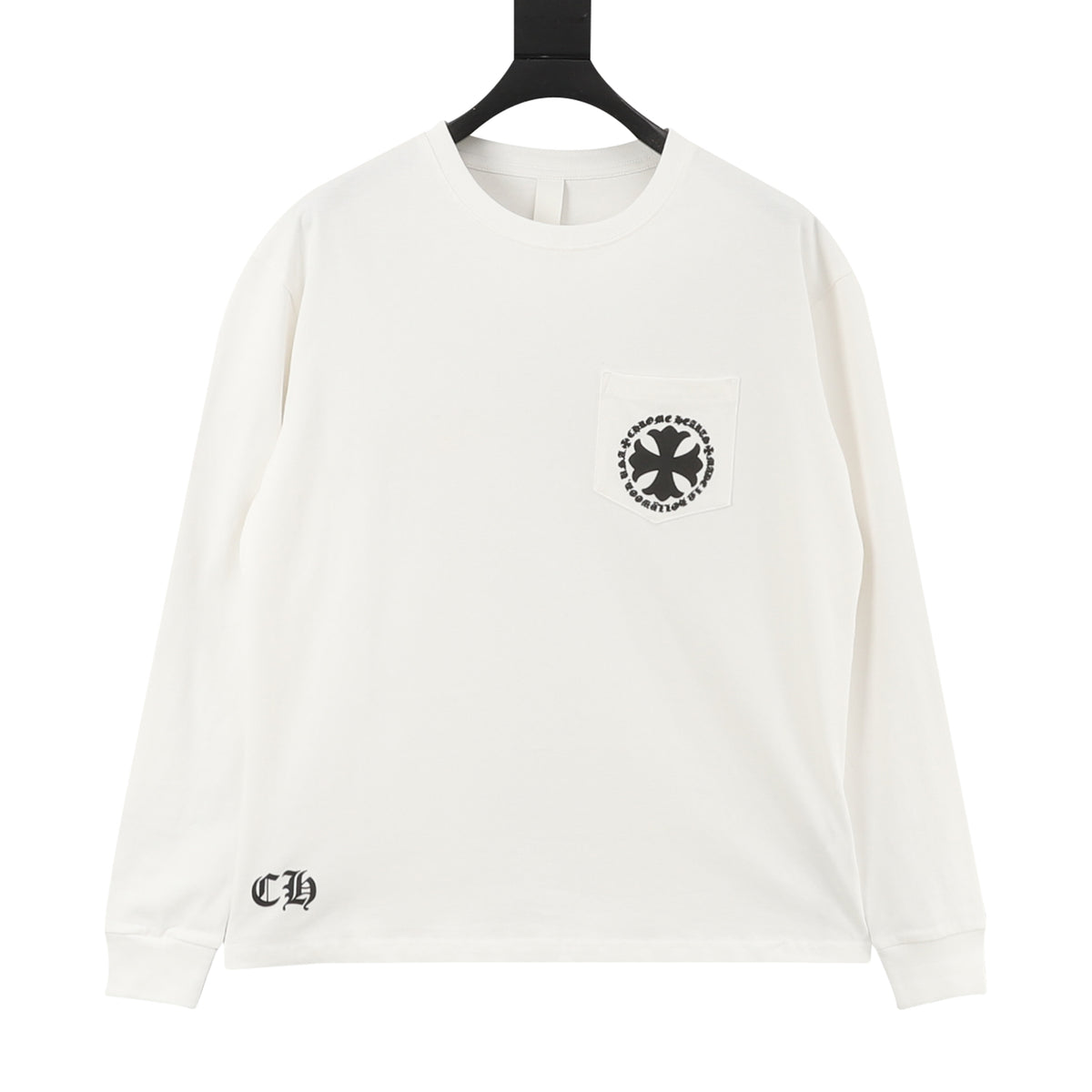 CH Plus Pocket Long Sleeve T-Shirt White