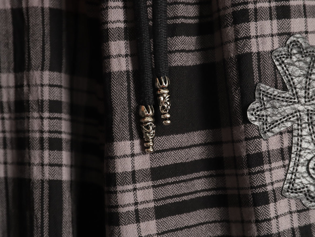 x Sean Wotherspoon Plaid Flannel Beach Pants Black & Grey