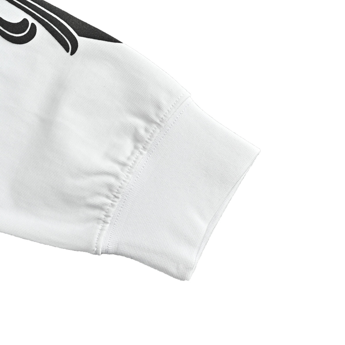 Floral Horseshoe Long Sleeve Pocket T-Shirt White