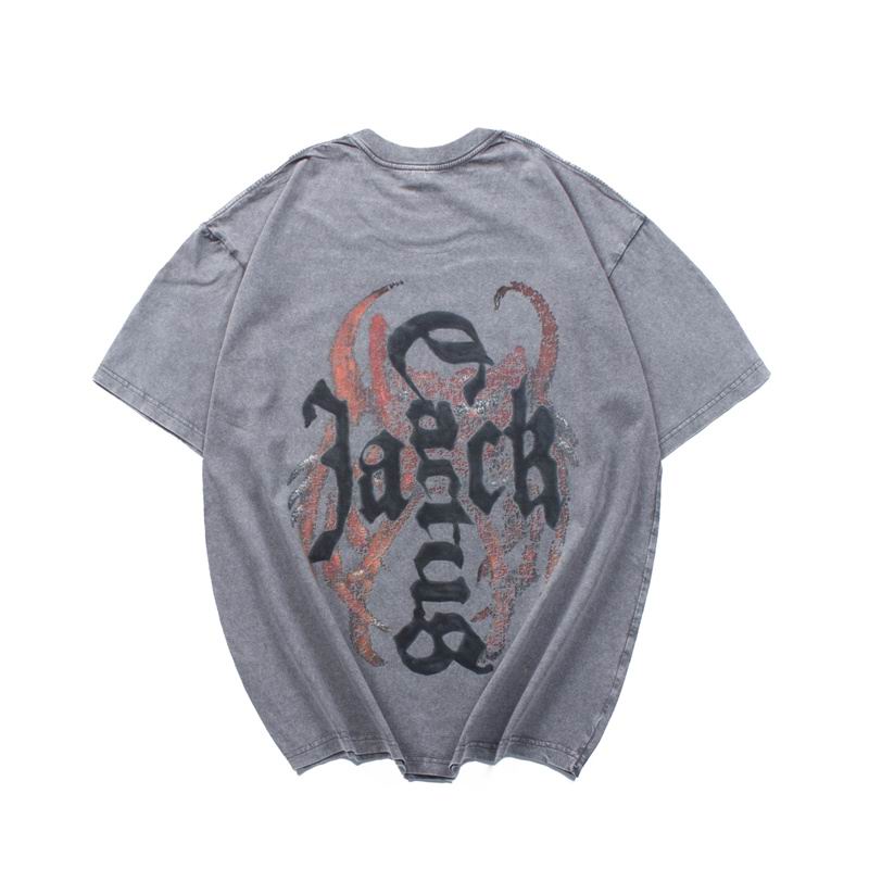 Cactus Vegas Graphic T-Shirt Grey