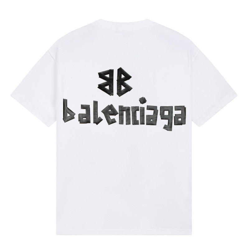 Tape Logo T-Shirt White