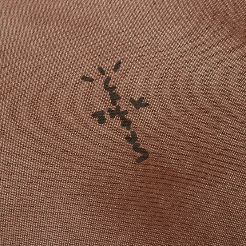 Graphic Jersey Brown