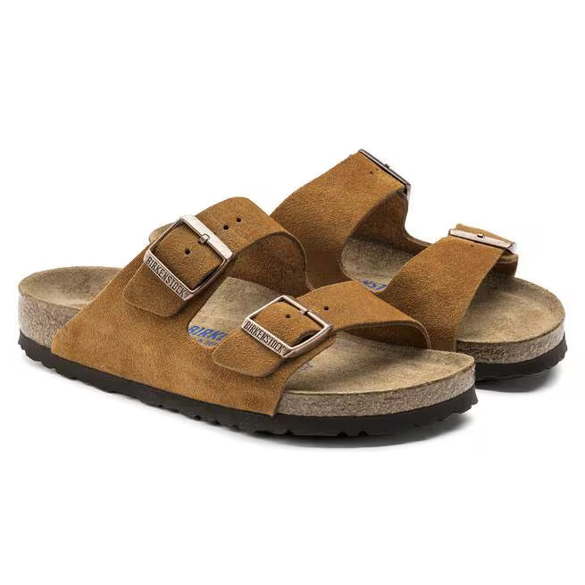 Birkenstock Arizona Soft Footbed Suede Mink