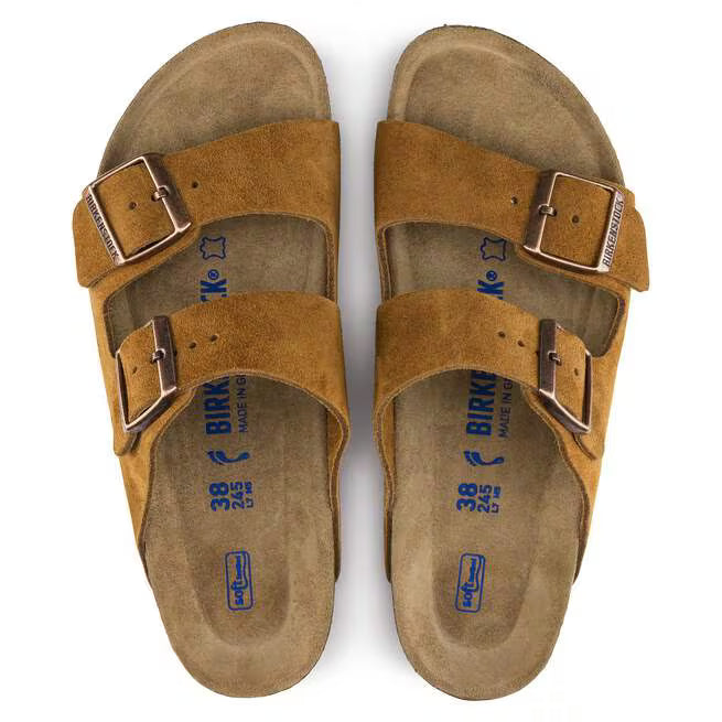 Birkenstock Arizona Soft Footbed Suede Mink